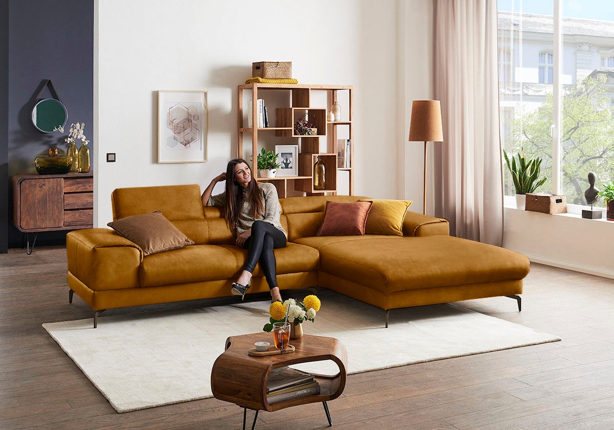 W.SCHILLIG Ecksofa »Piedroo, Designsofa mit tollem Sitzkomfort, elegant und günstig online kaufen
