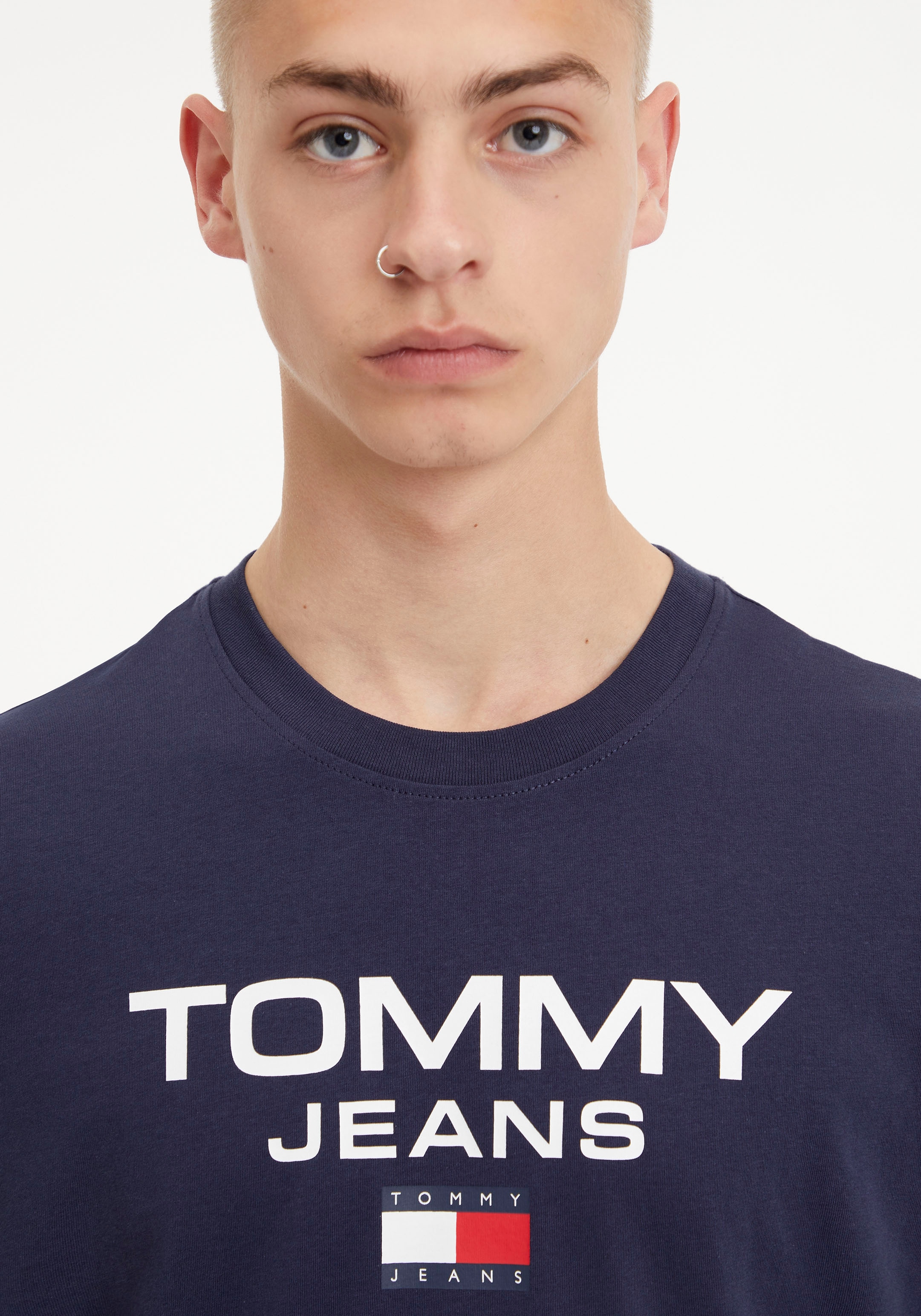 TEE«, Jeans bestellen REG mit online T-Shirt ENTRY Tommy Logodruck »TJM
