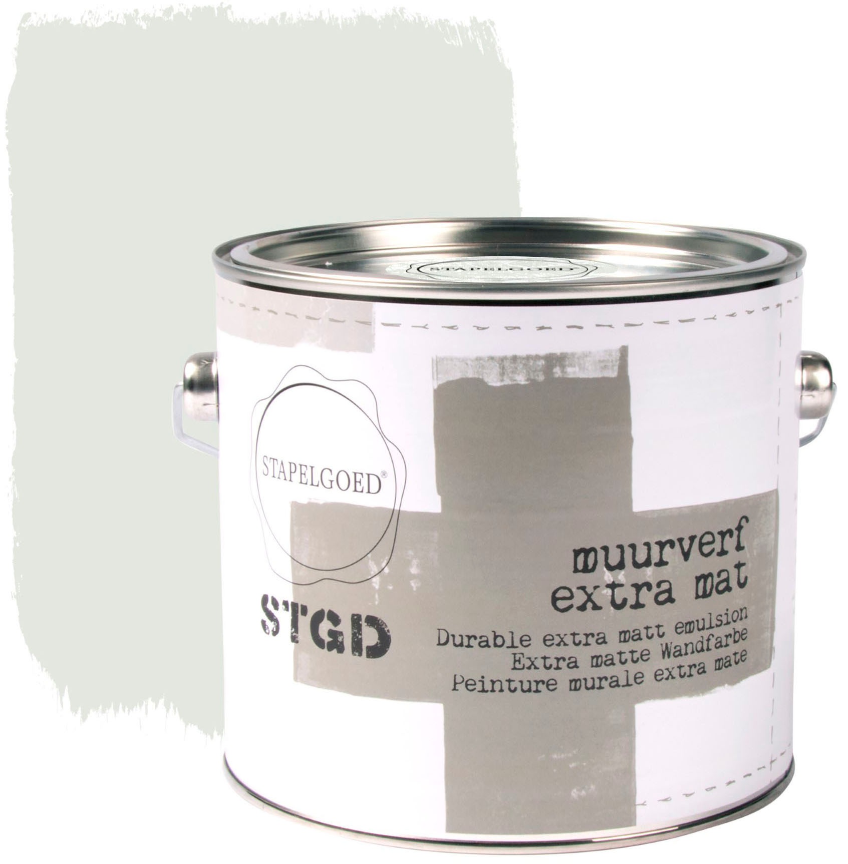 STAPELGOED Wandfarbe »STGD muurverf grey shades«, (1), extra matt, hochdeckend und... kaufen