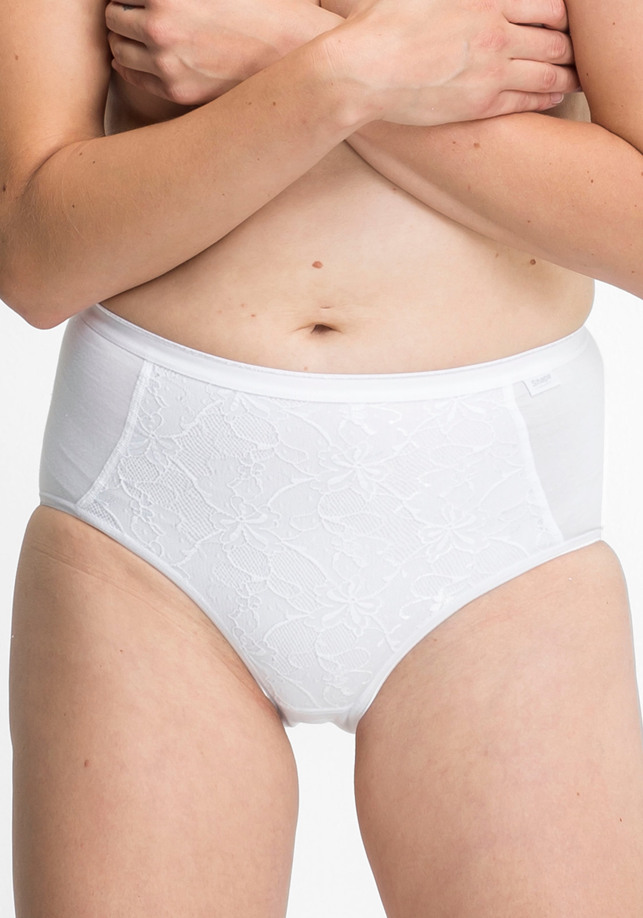 Speidel Formslip »Shape«, (Packung, 2 St., 2er Pack), Gedoppeltes Vorderteil mit Spitzen-Plain für mehr Halt