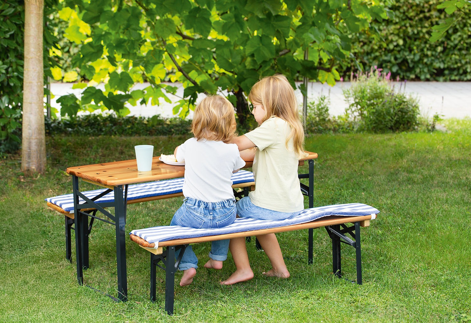 Pinolino® Kinder-Sitzauflage »Polsterauflagen für Sepp« Set, 2 tlg. Passt auf alle Kindersitzgarnituren »Sepp«