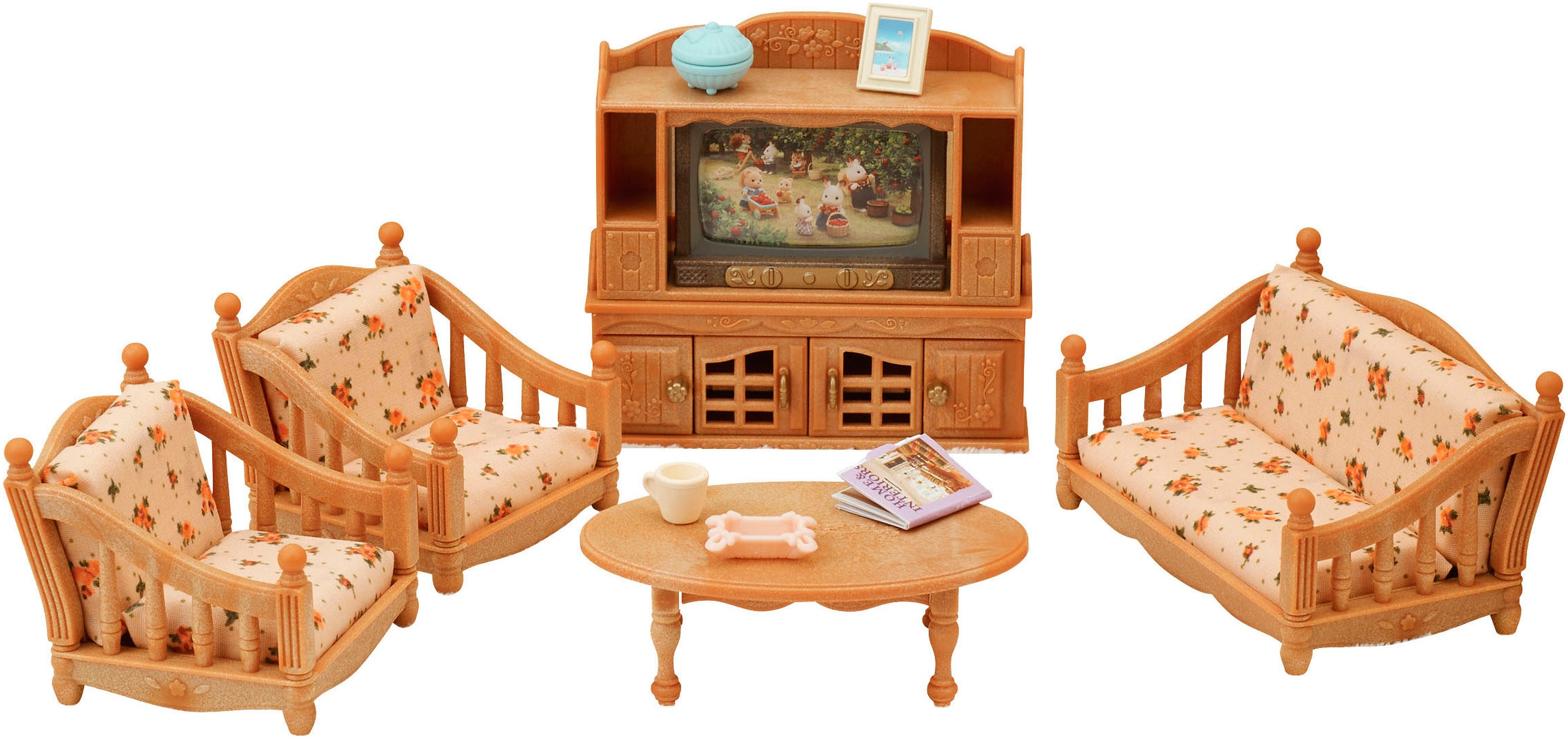 Sylvanian Families Spielwelt »Landhaus Wohnzimmer (5339)«
