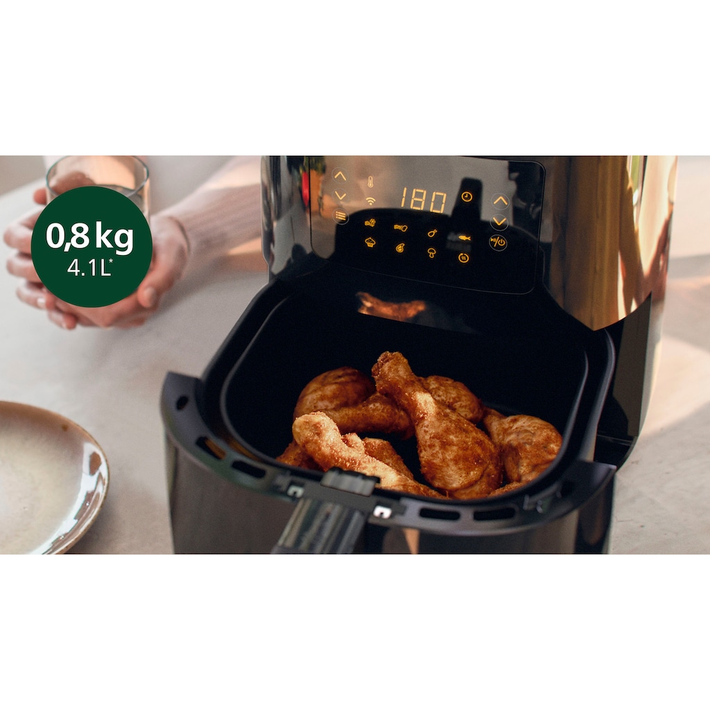 Philips Heißluftfritteuse »Airfryer HD9255/90, 4,2 l«, 1400 W, Fassungsvermögen 4,1 l