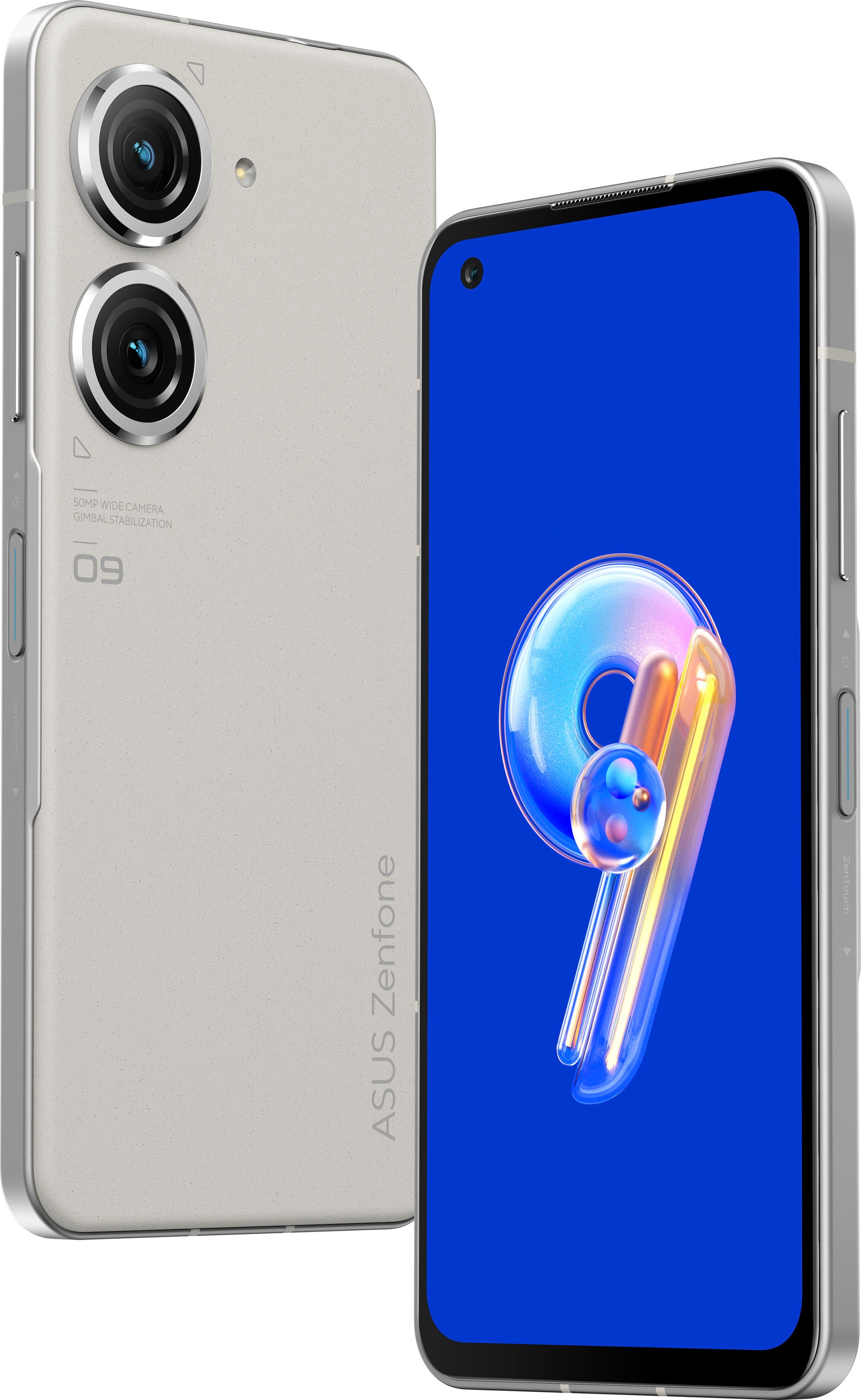 3. Bild von Asus Smartphone »Zenfone 9«, Moonlight White, 15,04 cm/5,92 Zoll, 256 GB Speicherplatz, 50 MP Kamera
