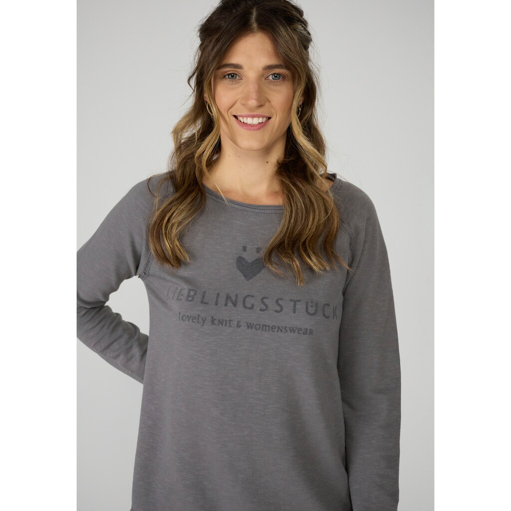 Lieblingsstück Sweatshirt »Sweatshirt CathrinaEP«, mit Logoprint