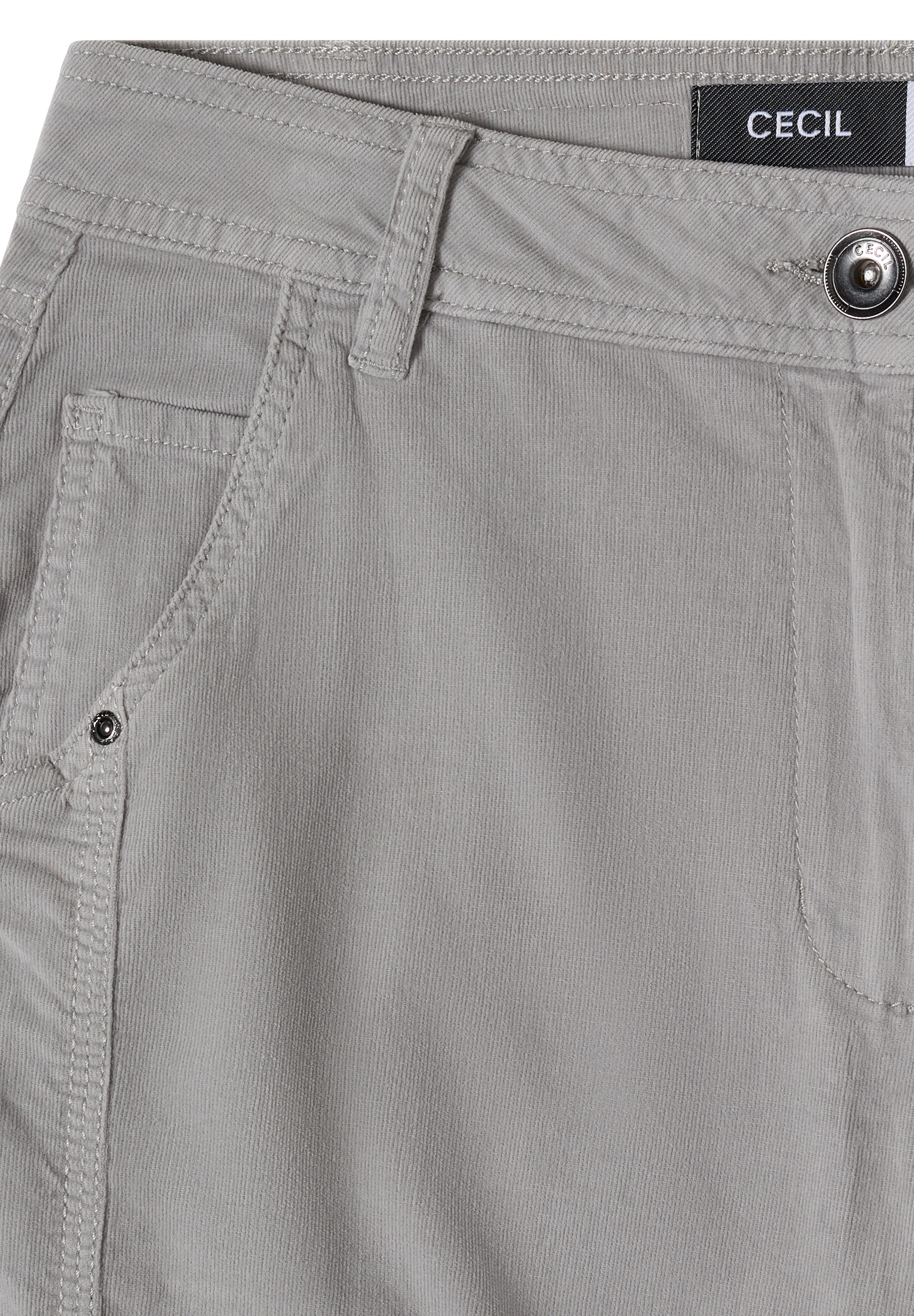 Cecil Cordhose  Baumwollmix, Barrel Leg