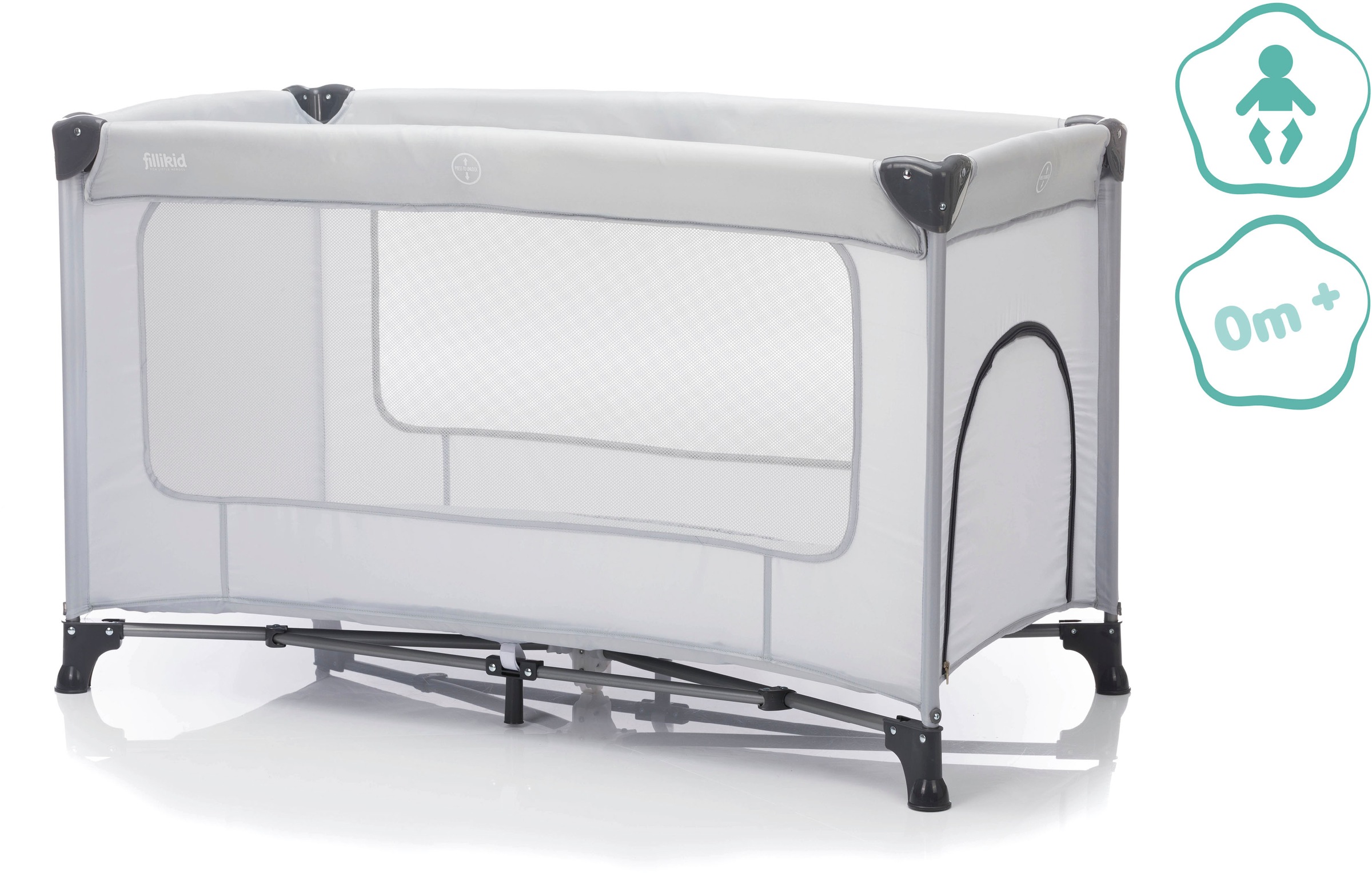 Fillikid Baby-Reisebett »Nizza« inkl. Transporttasche günstig online kaufen