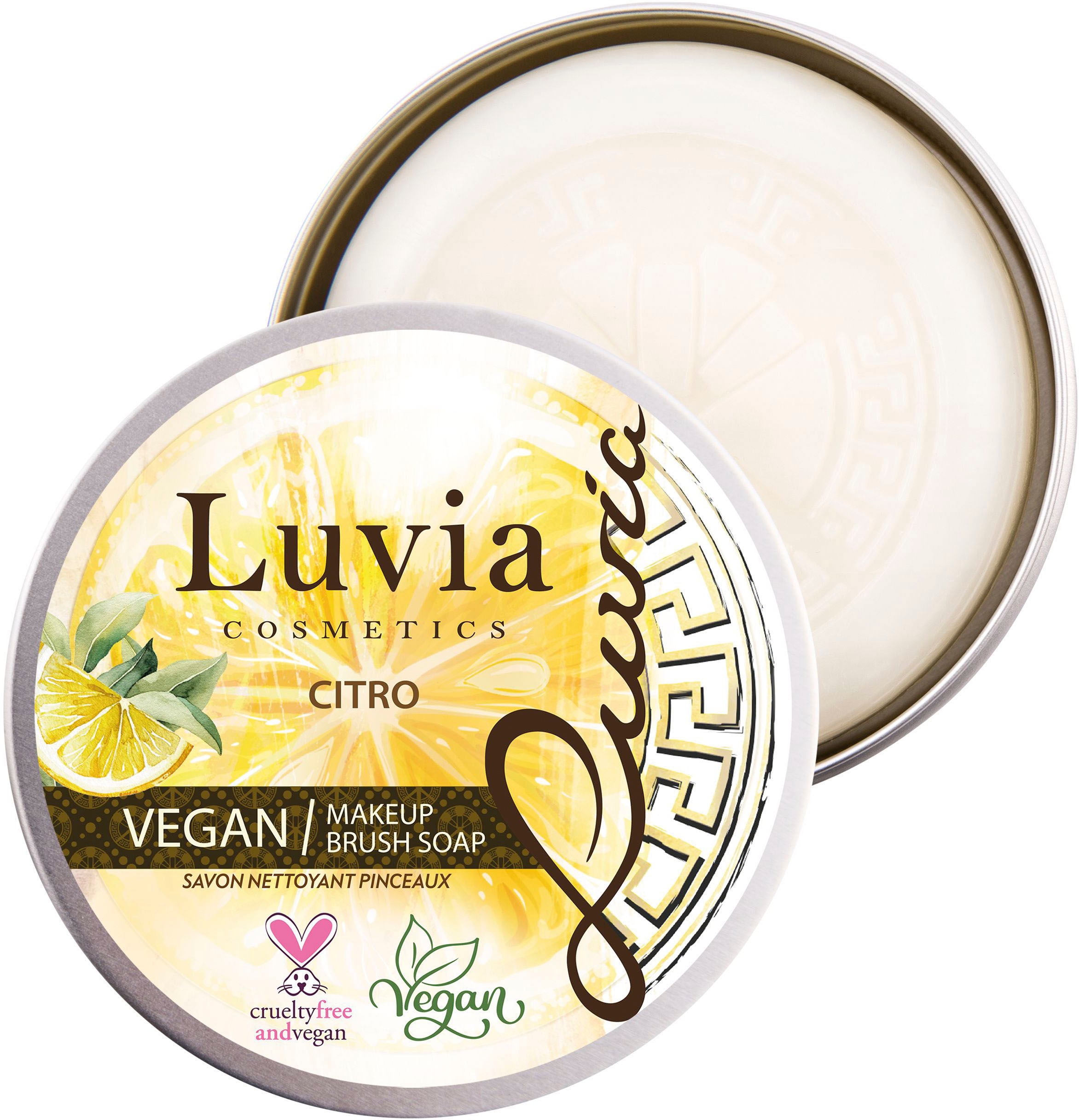 Luvia Cosmetics Pinselseife »The Essential Brush Soap«, vegan