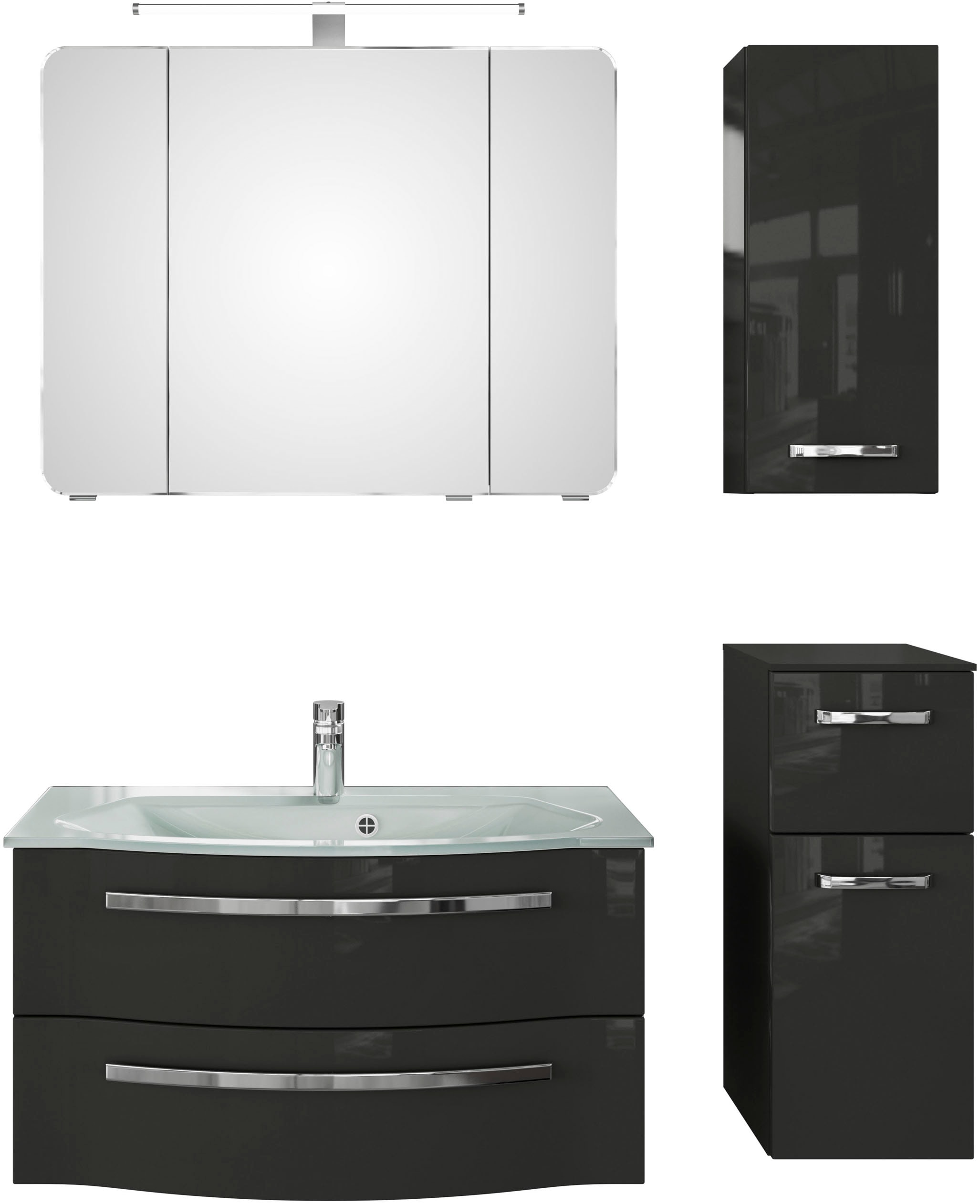 Saphir Badmöbel-Set »Serie 4005«, (Set, 5 St.) günstig online kaufen