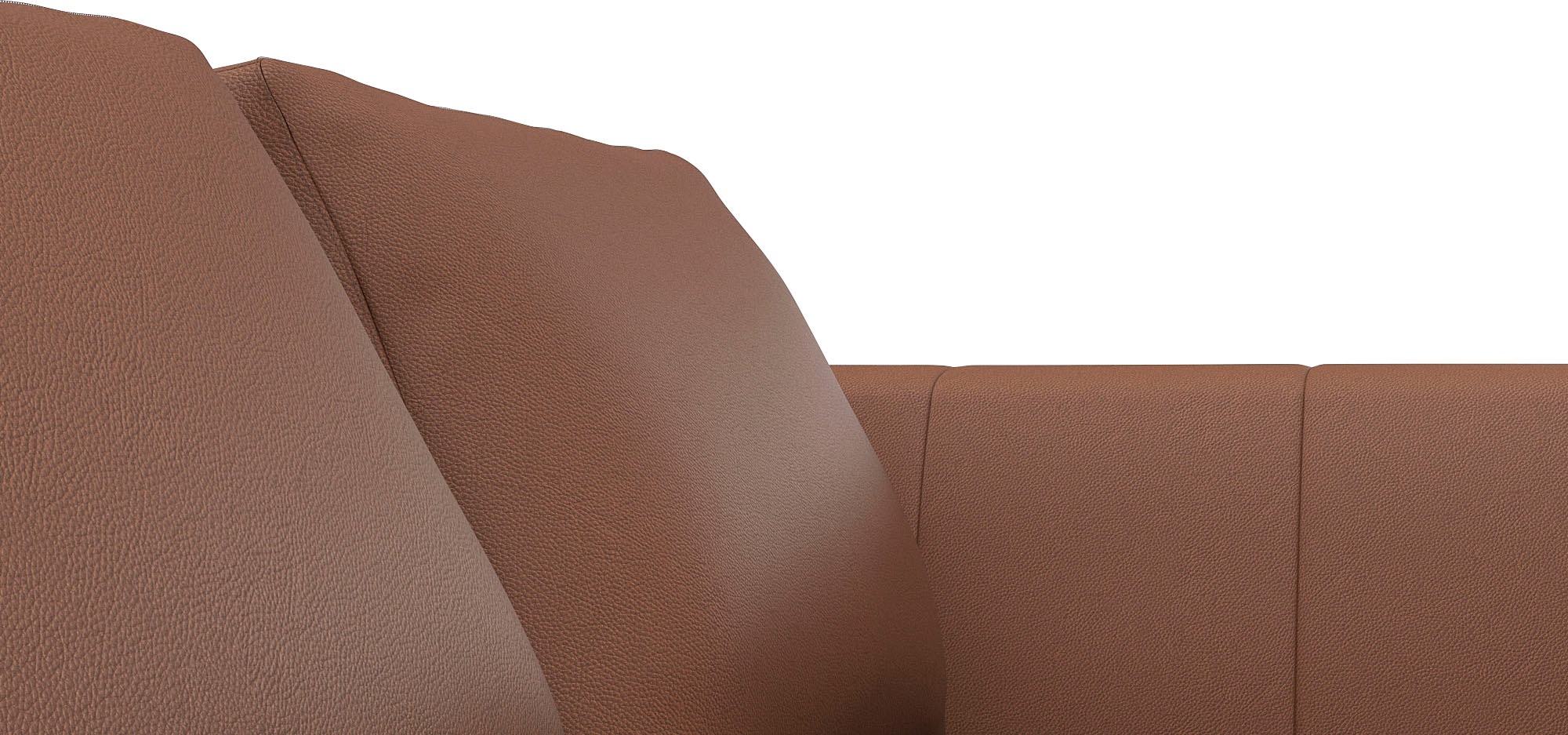 FLEXLUX Ecksofa »Loano, toller Sitzkomfort, L-Form«, modernes Sofa, frei im Raum stellbar, lose Kissen, Kaltschaum im Sitz