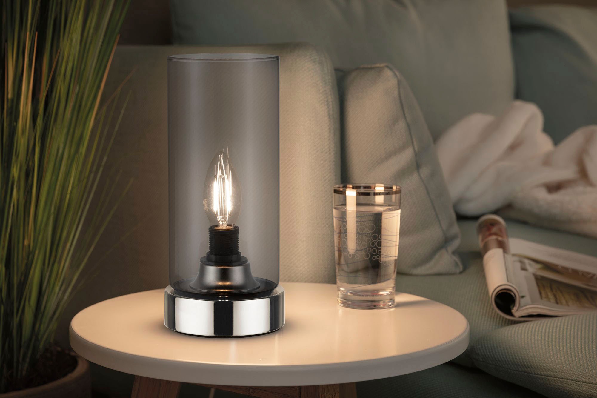 Paulmann Nachttischlampe »Pinja«, Leuchtmittel E14   ohne Leuchtmittel, E14 günstig online kaufen