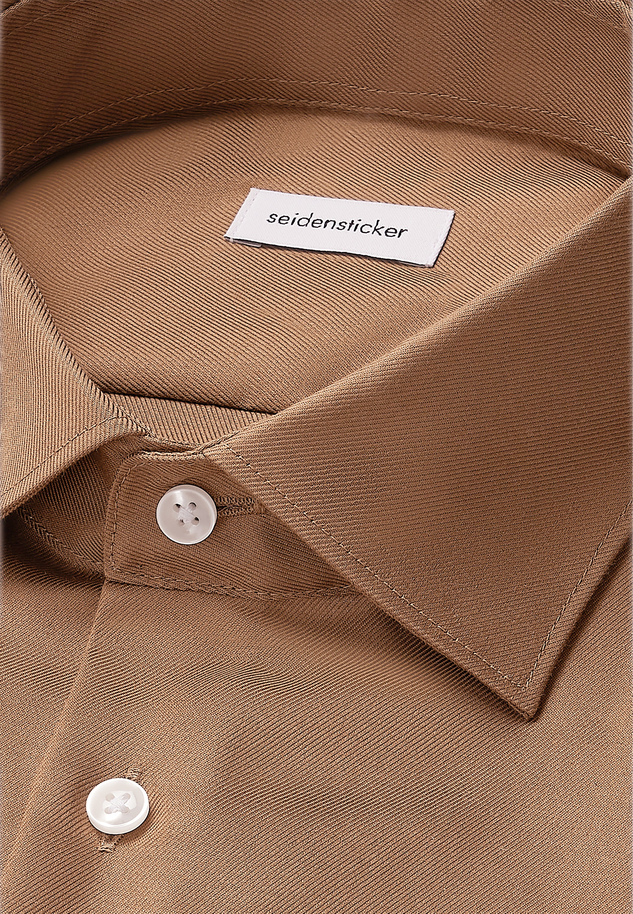 seidensticker Businesshemd »Schwarze Rose« Slim 1/1 Kentkragen Uni