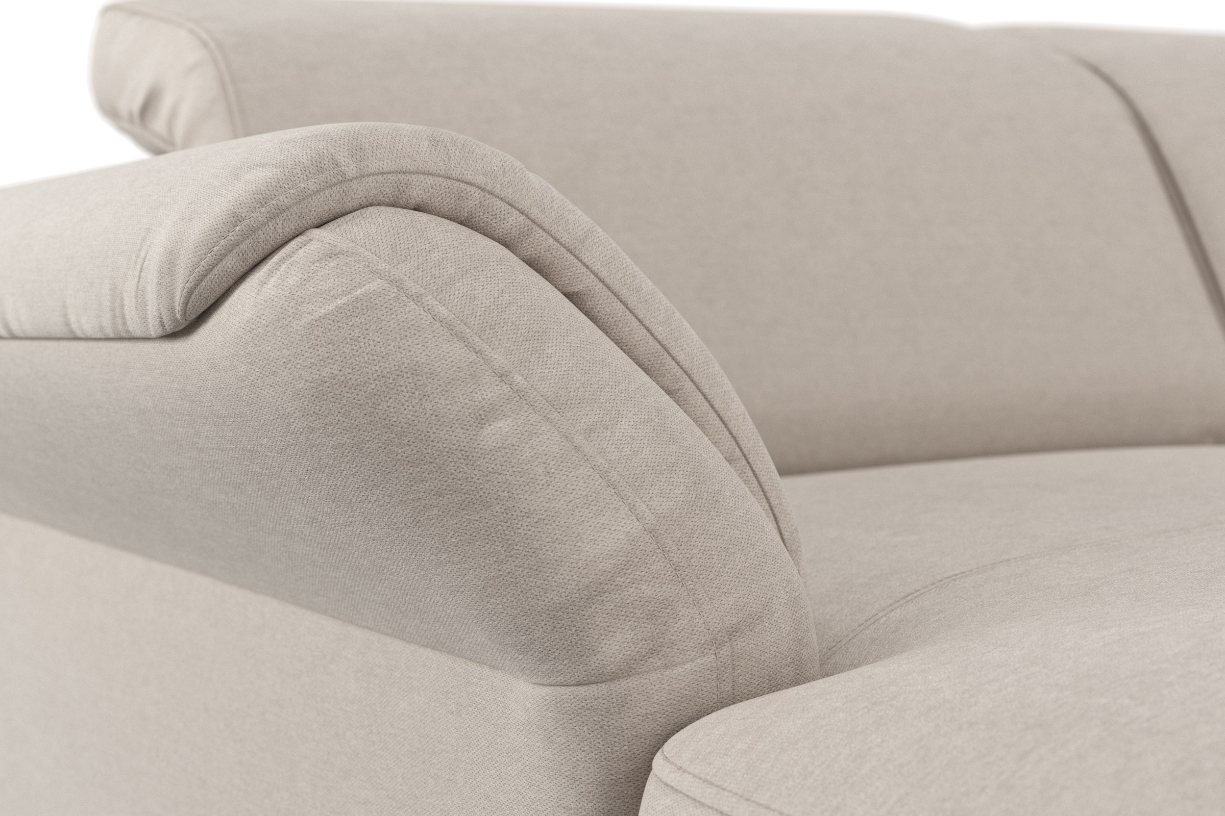 sit&more Wohnlandschaft »Apulia U-Form«, wahlweise Bettfunktion, Bettkasten und Kopf- und Armteilverstellung