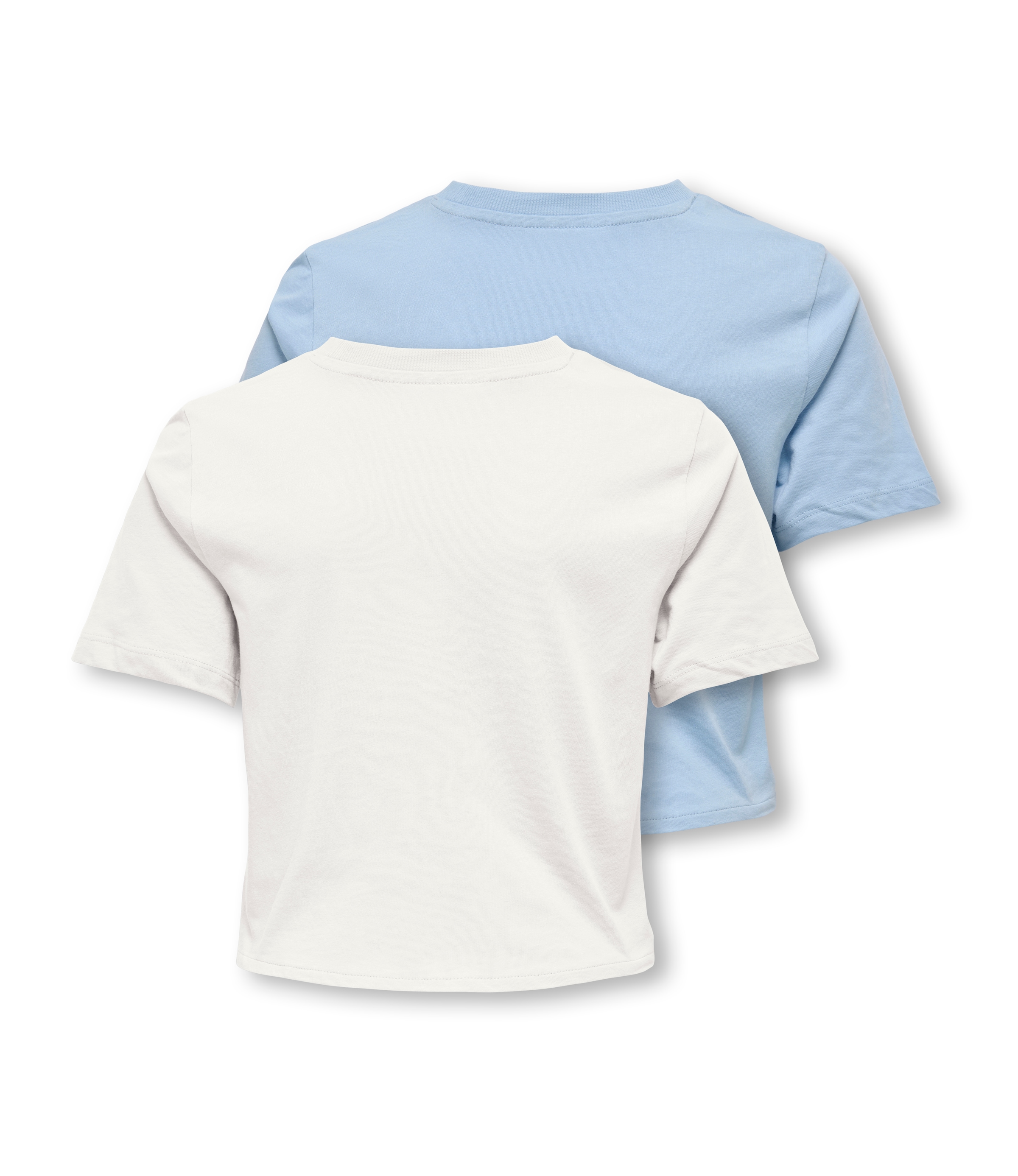 KIDS ONLY T-Shirt »KOGREX S/S KNOT TOP JRS 2-PACK« Packung, 2 tlg. Baumwolle, regular fit
