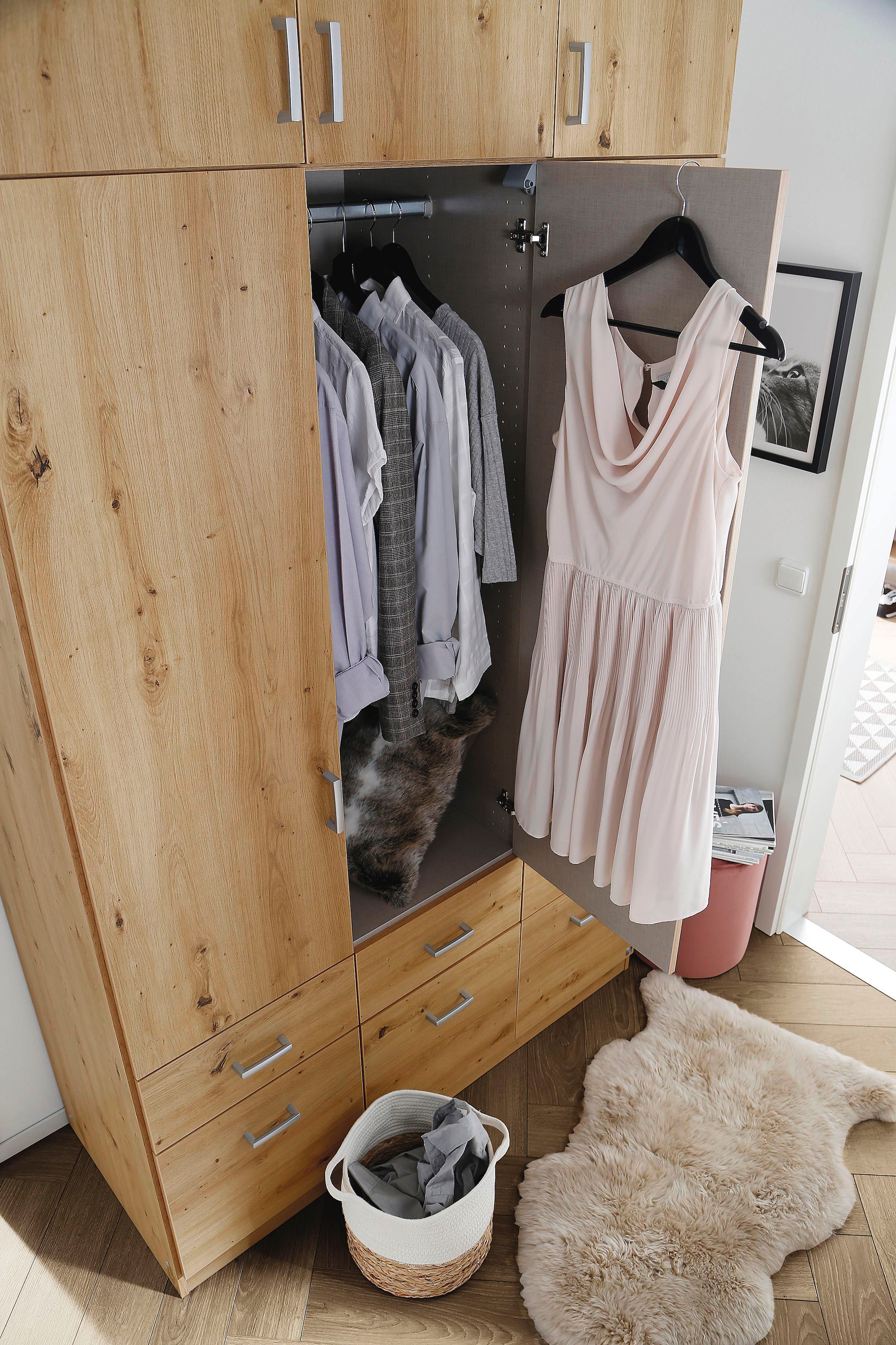 rauch Kleiderschrank »Kleiderschrank Schrank Garderobe deckenhoher Schrank BREMEN«, in vielen Farben und Ausführungen MADE IN GERMANY