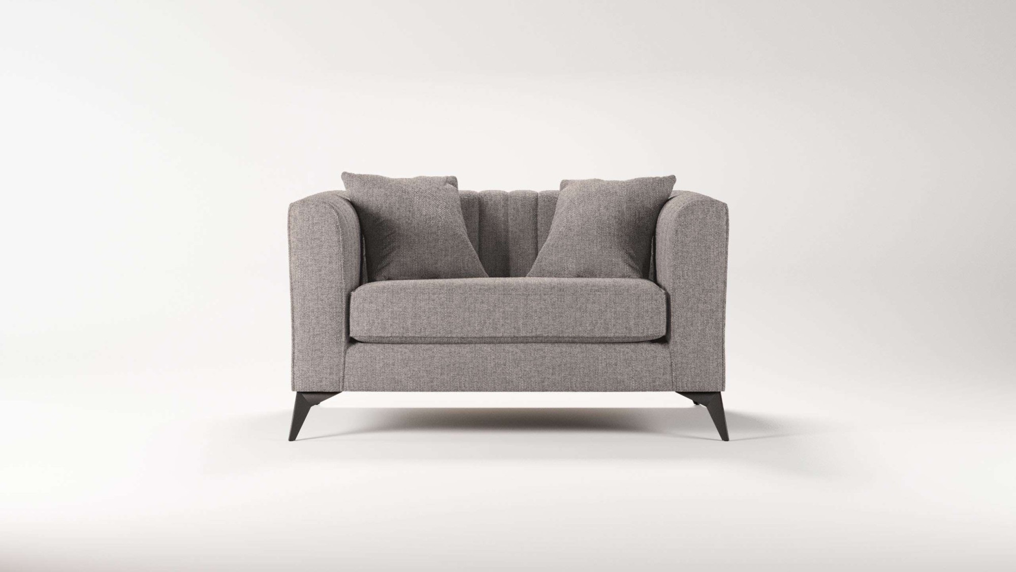 Places of Style Loveseat »MATTHEW Loungesessel, Maße B/T/H: 130/86/74 cm«, günstig online kaufen