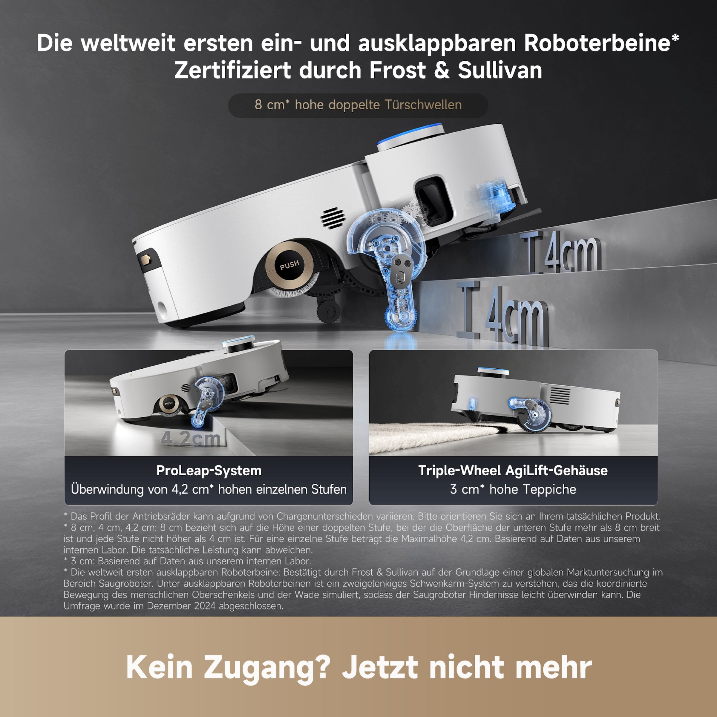 Dreame Nass-Trocken-Saugroboter »Aqua10 Ultra Roller Complete«