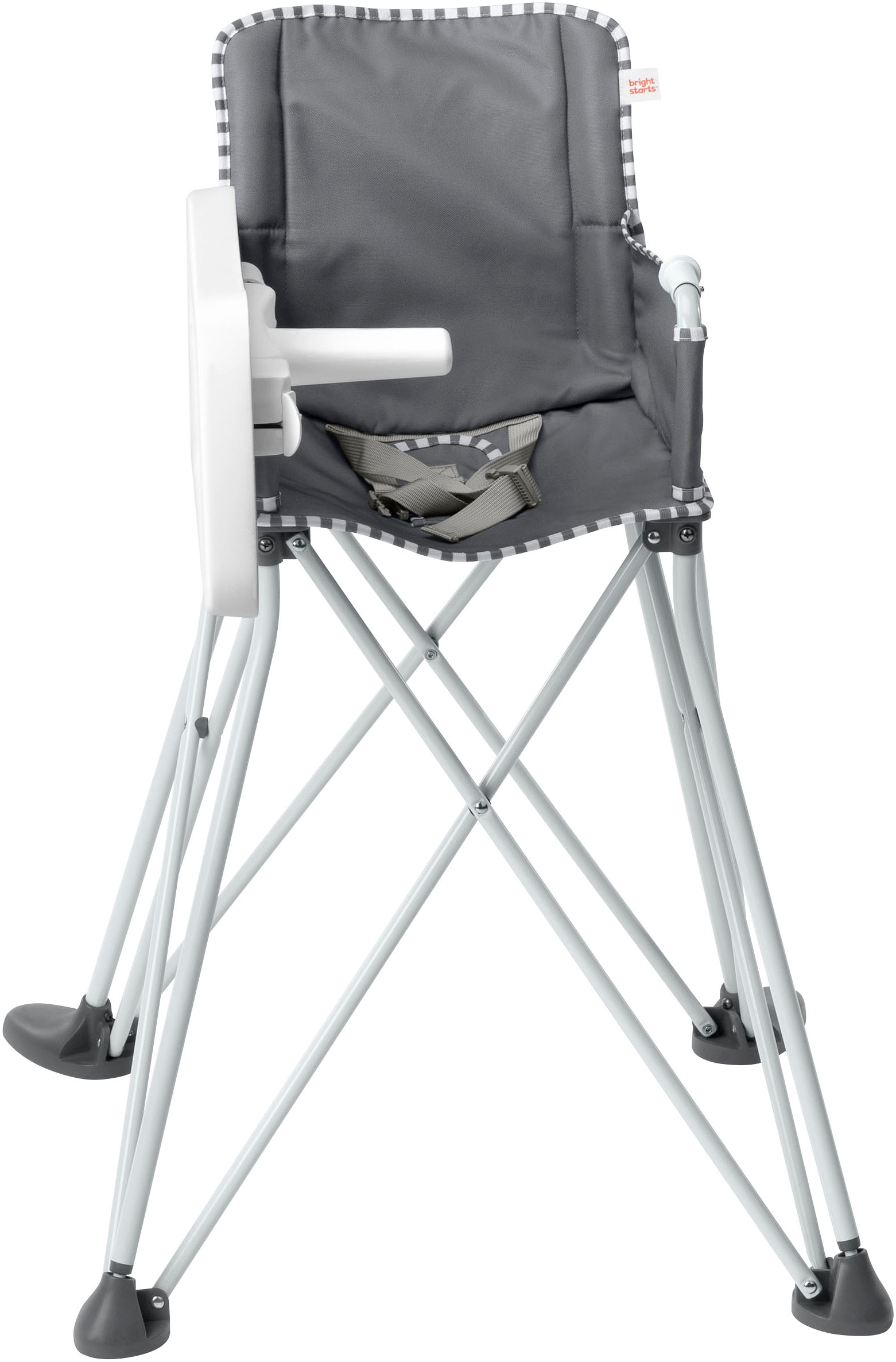 ingenuity Hochstuhl »Pop ‘N Dine Portable High Chair - Grau«, ideal für Unterwegs
