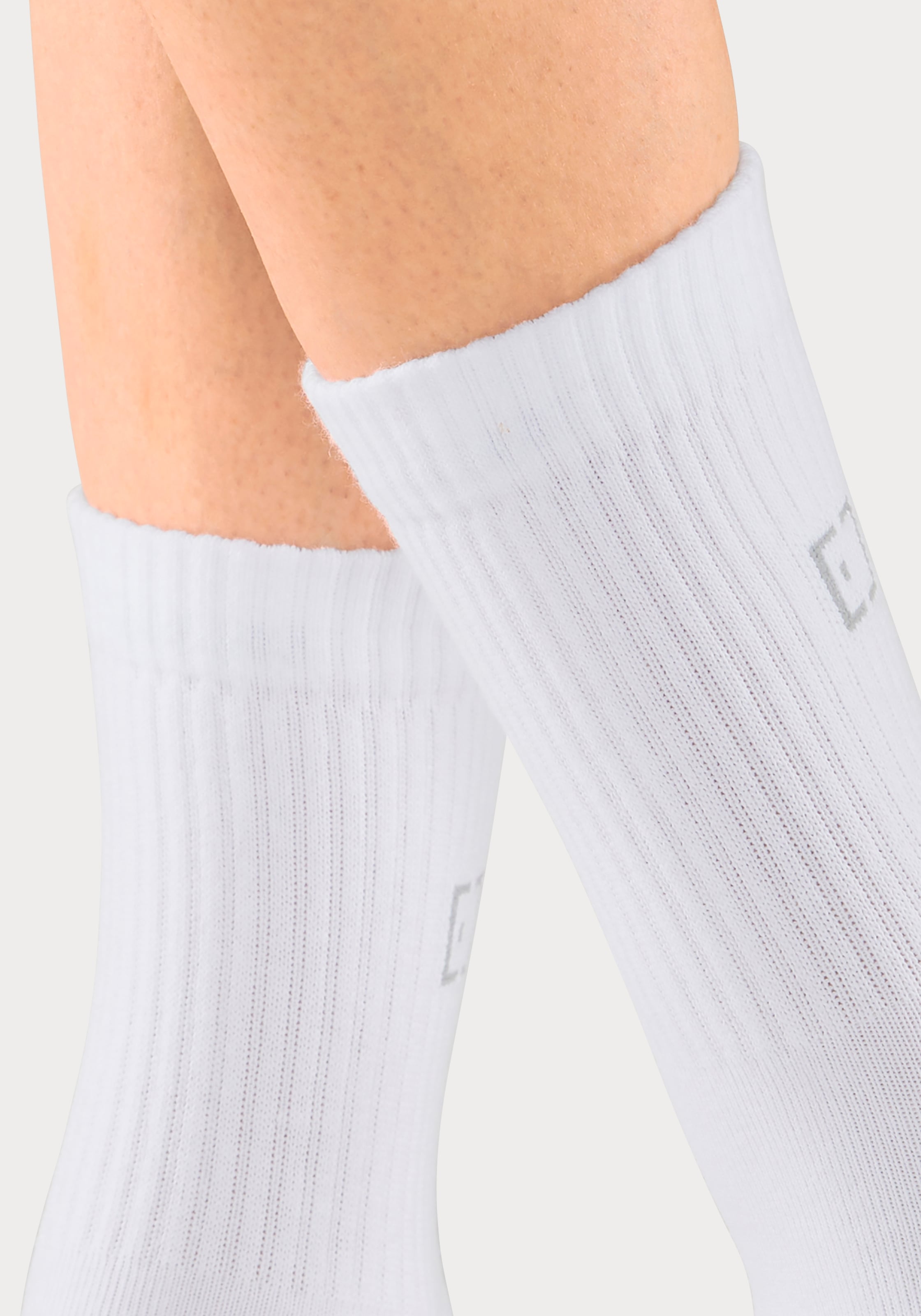 Elbsand Socken, (Packung, 3 Paar), mit Frottee und eingestricktem Markenlogo