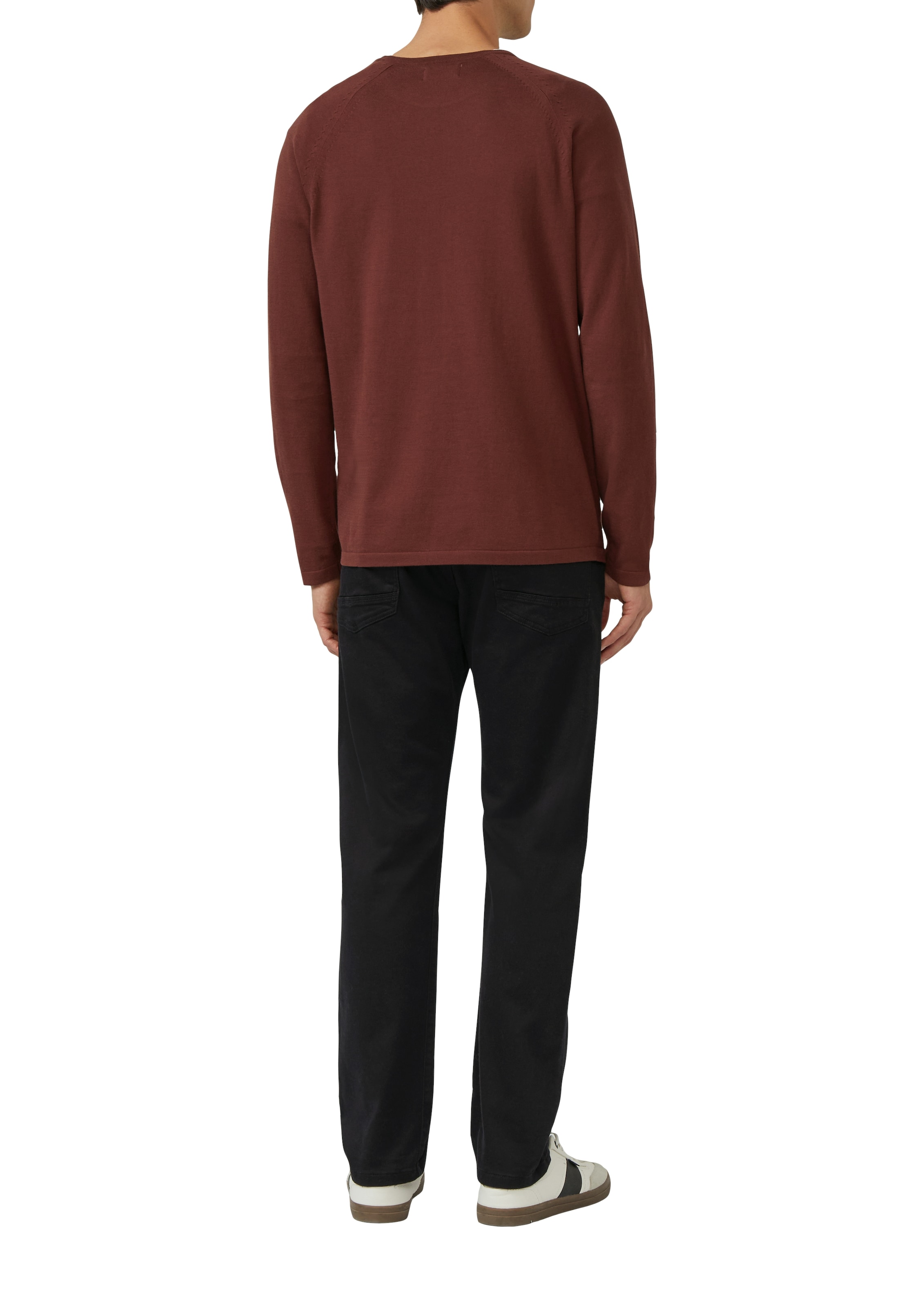 s.Oliver Rundhalspullover mit Raglanärmeln