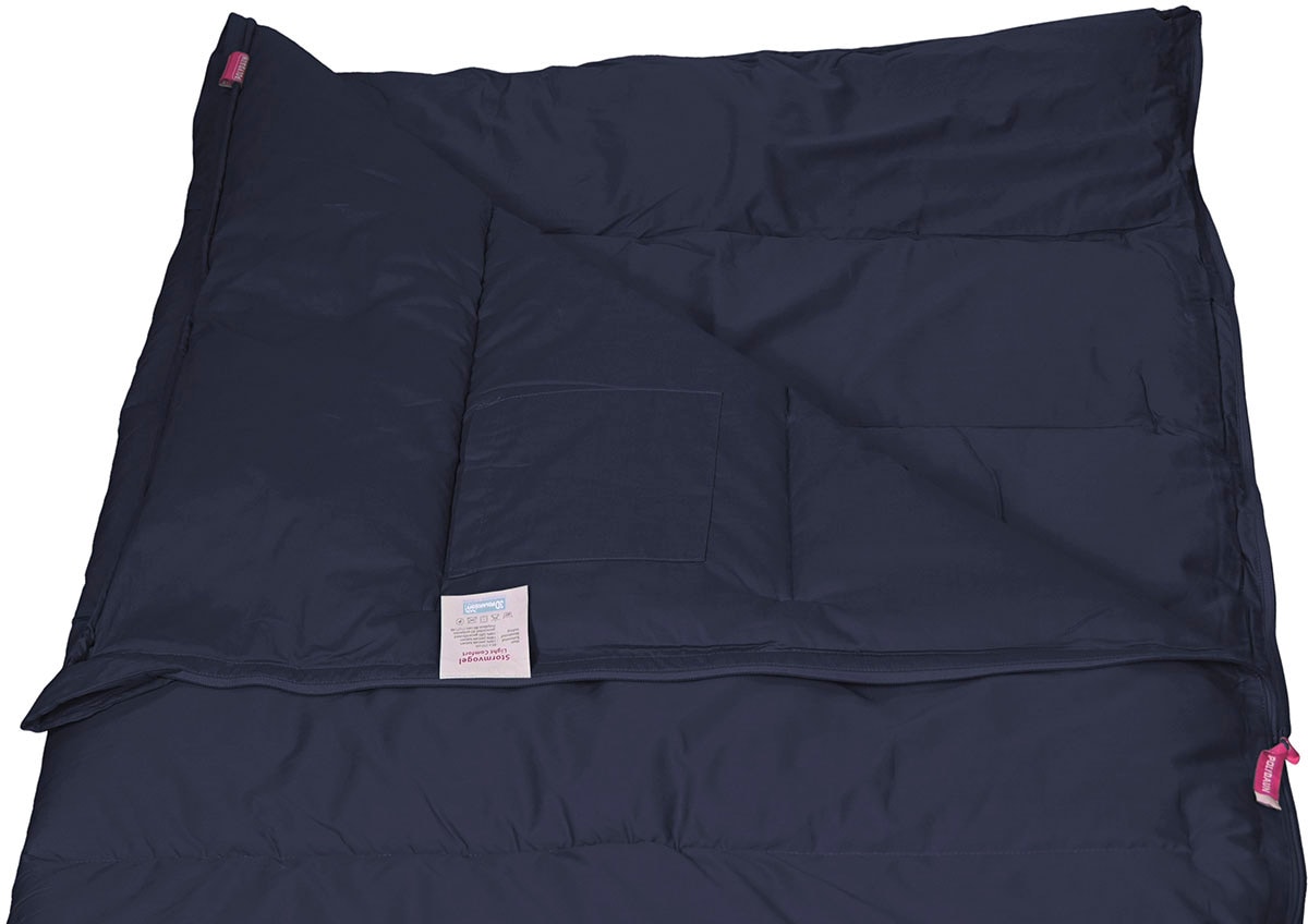 Polydaun Deckenschlafsack »Stormvogel Ecolight 85x210 cm navy«