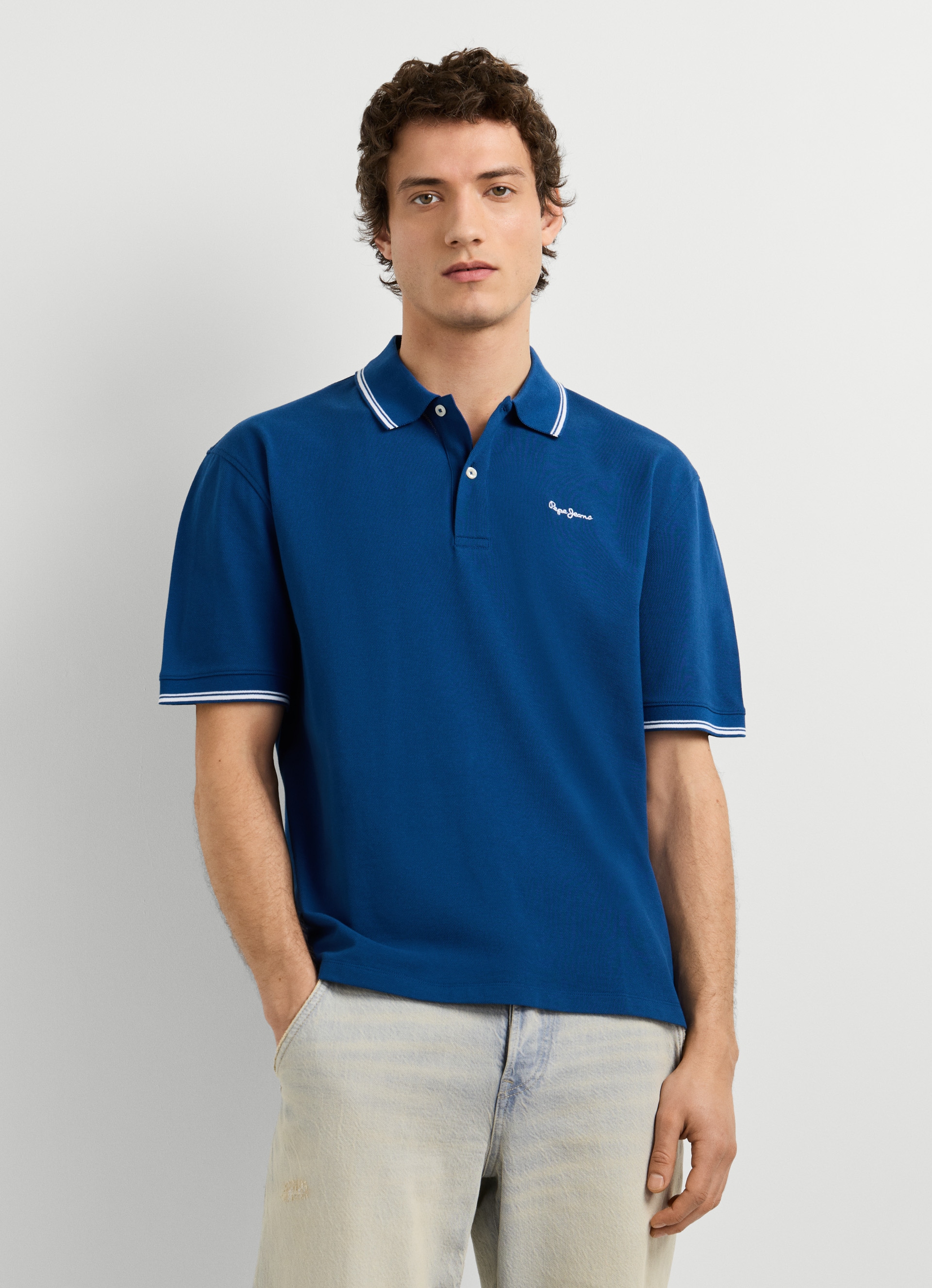 Pepe Jeans Poloshirt »MATTHEW« aus Baumwoll-Piqué