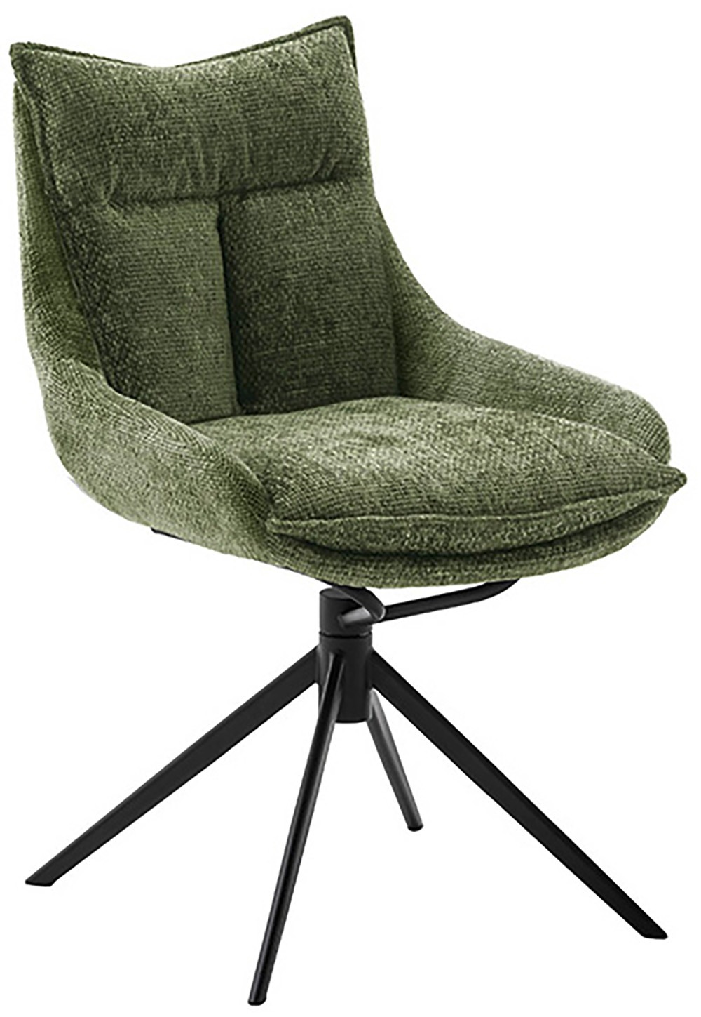 MCA furniture Esszimmerstuhl »PARKER« () Strukturstoff (2er-Set), drehbar 3 günstig online kaufen