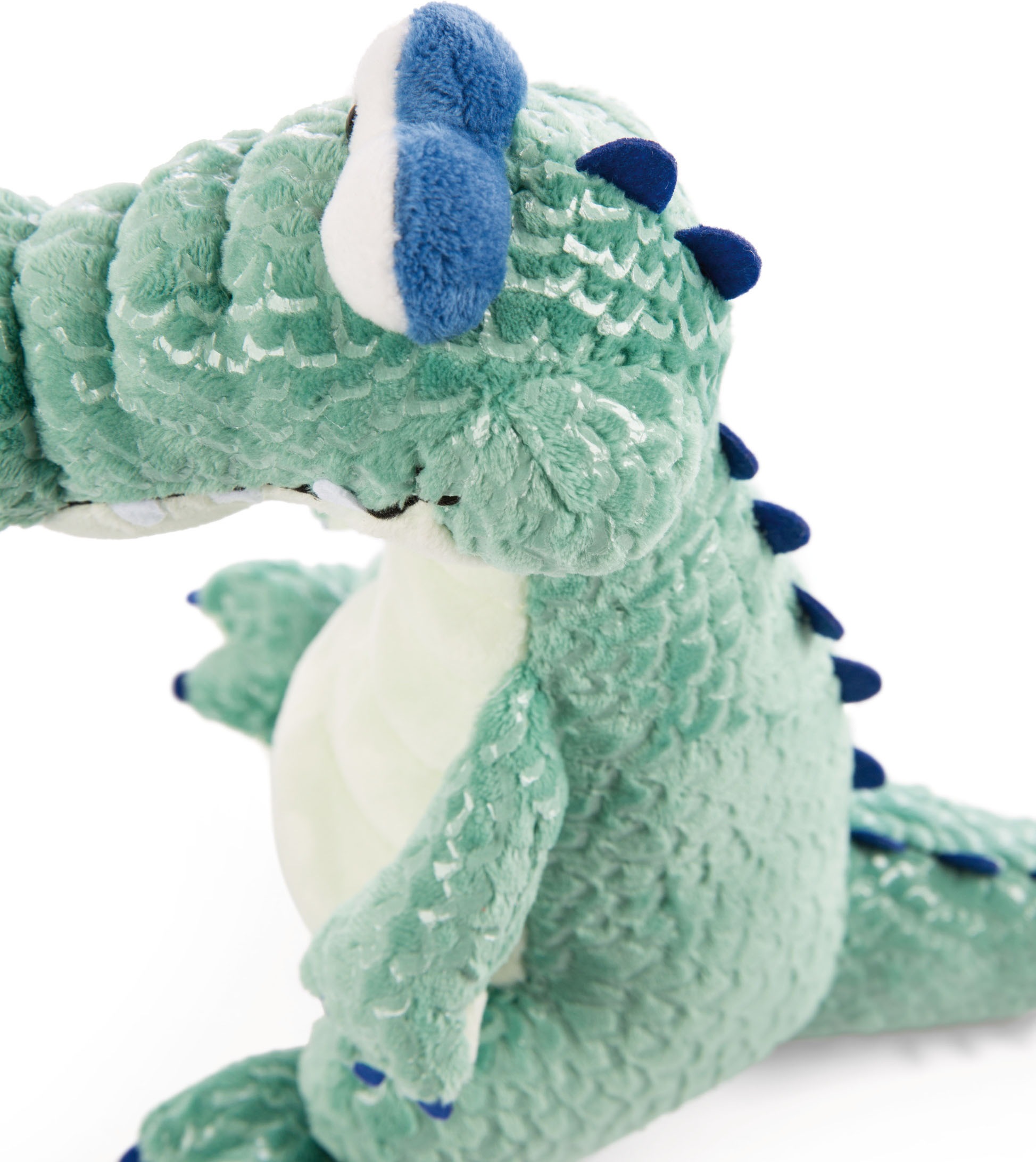 Nici Kuscheltier »Wild Friends GREEN, Krokodil Croco McDile, 27 cm«, sitzend; enthält recyceltes Material