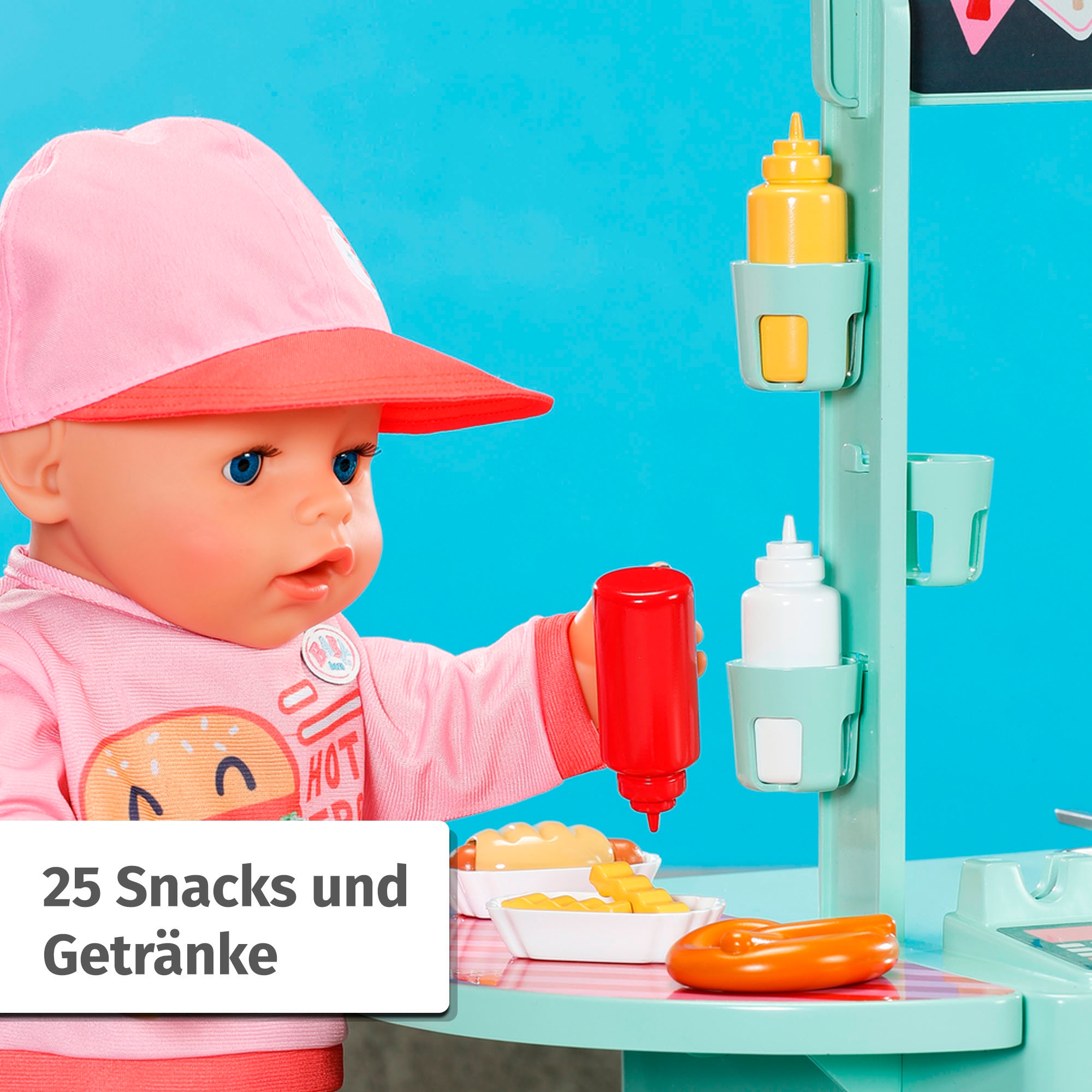 Baby Born Puppentisch »Snack Shop«, mit Soundeffekt