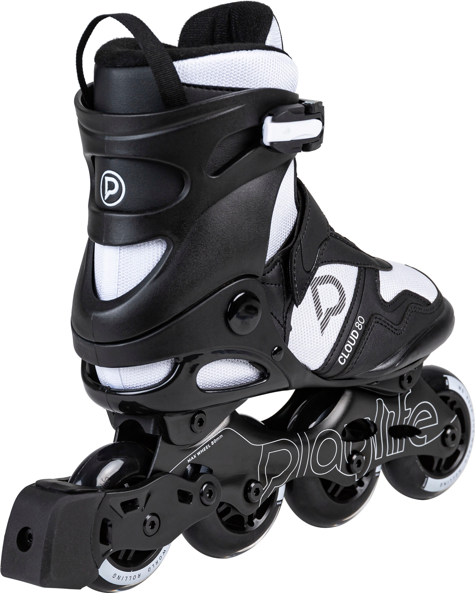 Playlife Inlineskates »Cloud Black/White 84«