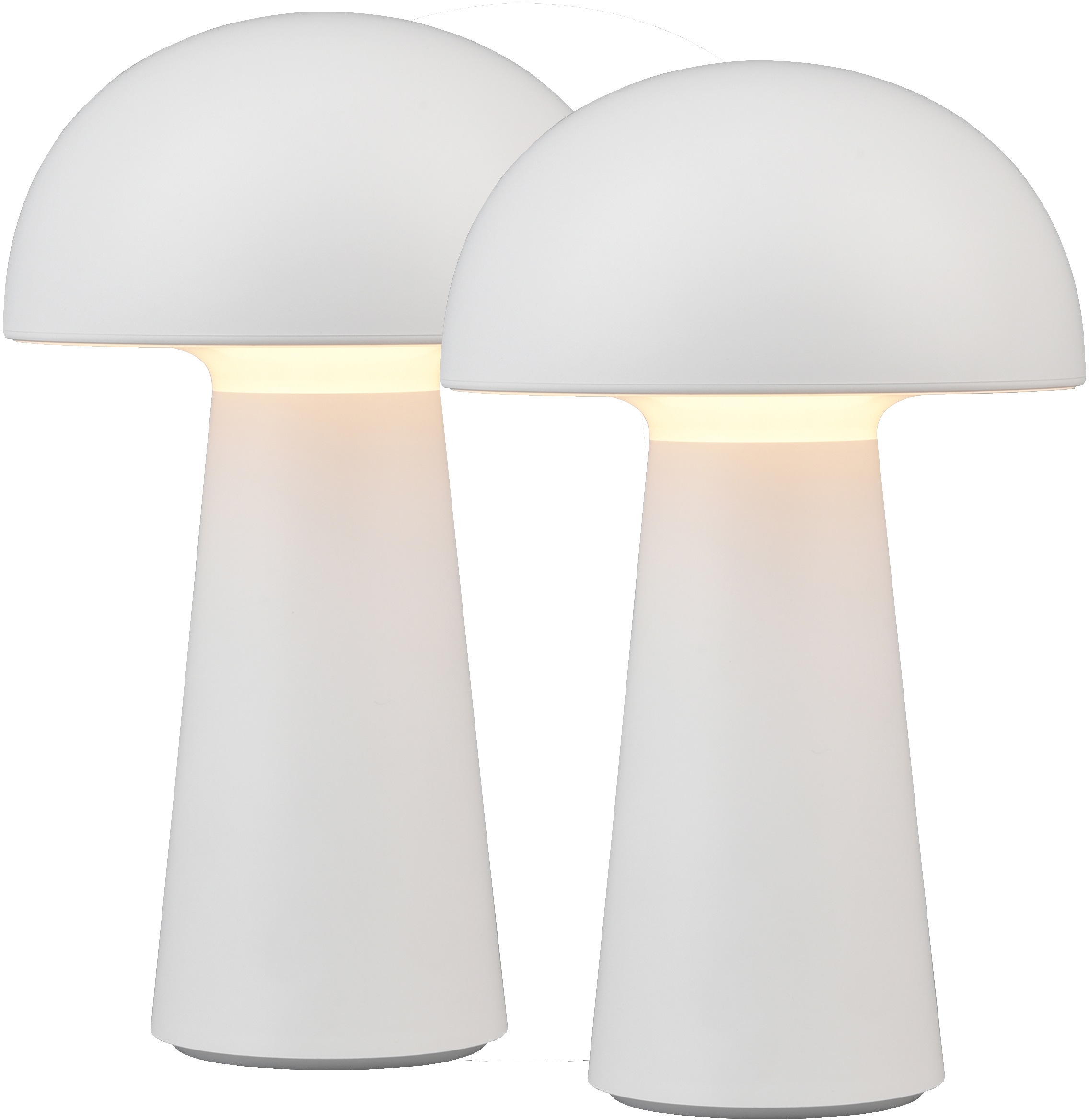 REALITY Leuchten LED Außen-Tischleuchte »Lennon«, 2-er Set, Schutzart IP44, günstig online kaufen