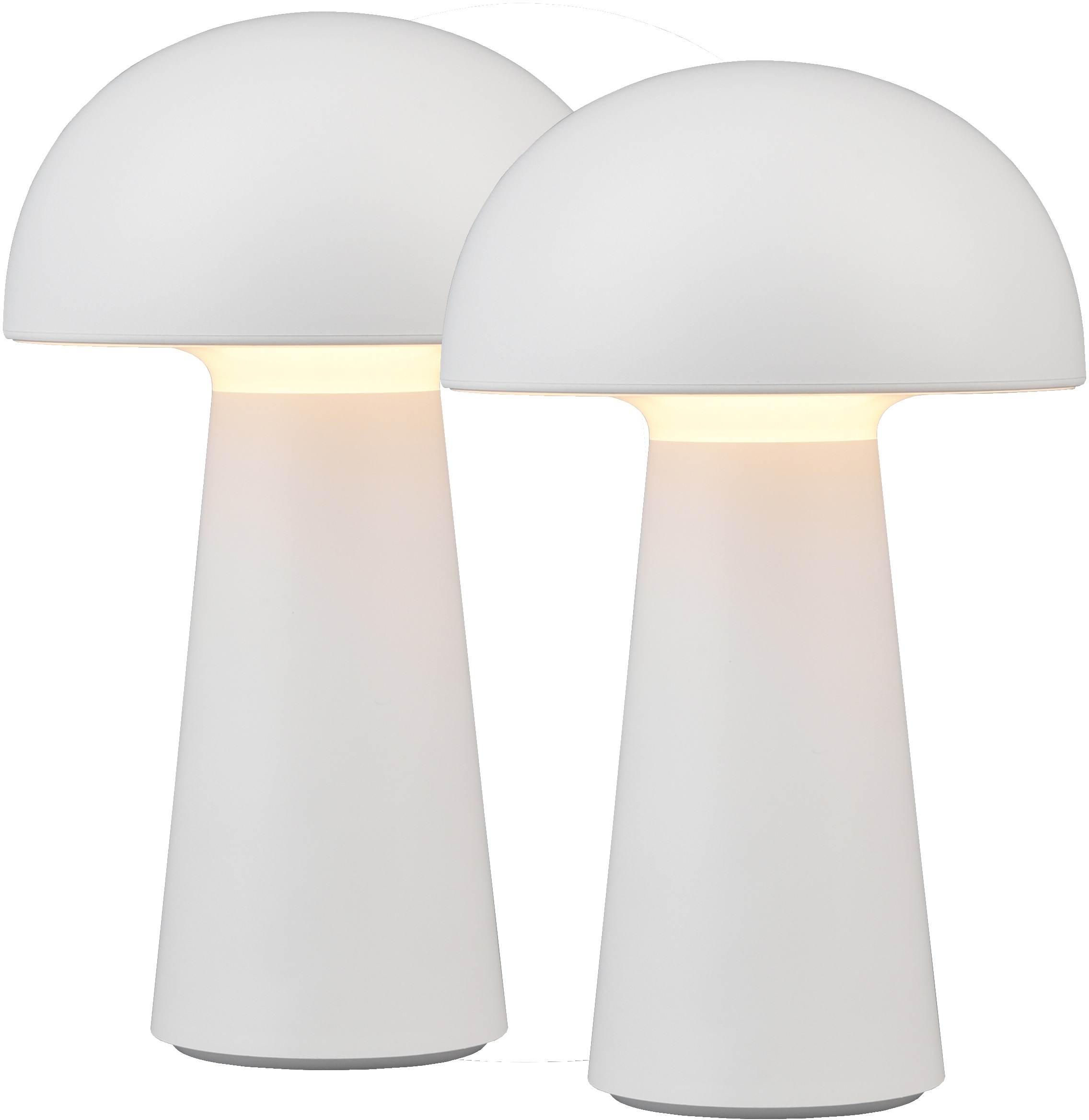 REALITY Leuchten LED Außen-Tischleuchte »Lennon« LED-Board 2 Stk. Warmweiß günstig online kaufen