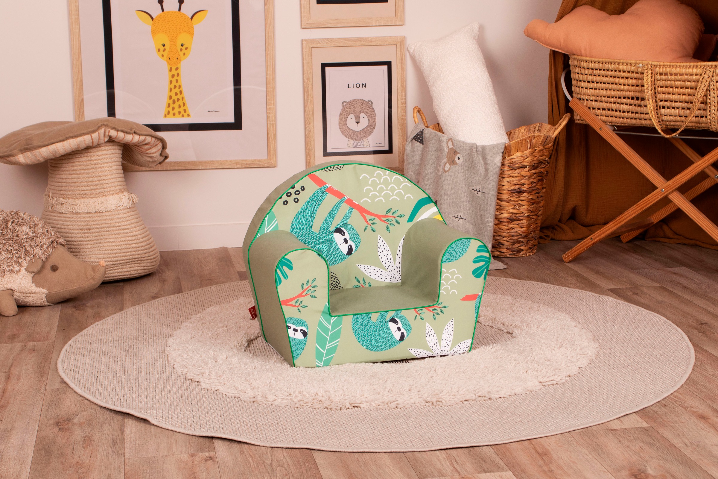 Knorrtoys® Sessel »Faultier«, für Kinder; Made in Europe