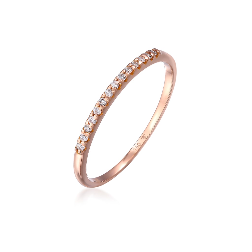 Elli DIAMONDS Verlobungsring »Verlobung Diamanten (0.07 ct.) Edel 750 Roségold« Elli DIAMONDS Verlobungsring »Verlobung Diamanten (0.07 ct.) Edel 750 Roségold«
