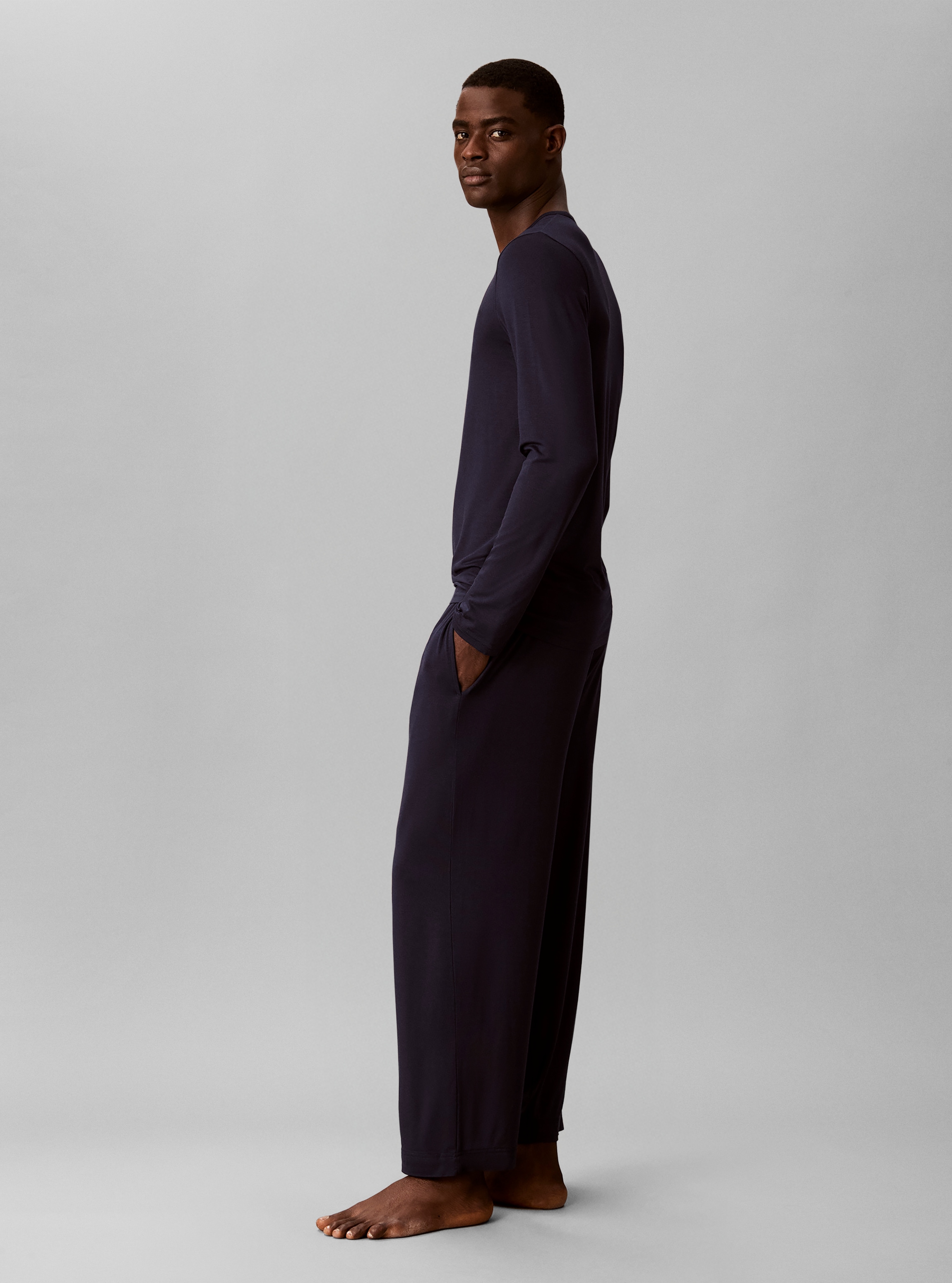 Calvin Klein Underwear Schlafanzug »MODAL PANT SET« 2 Regular fit mit elastischem Bund