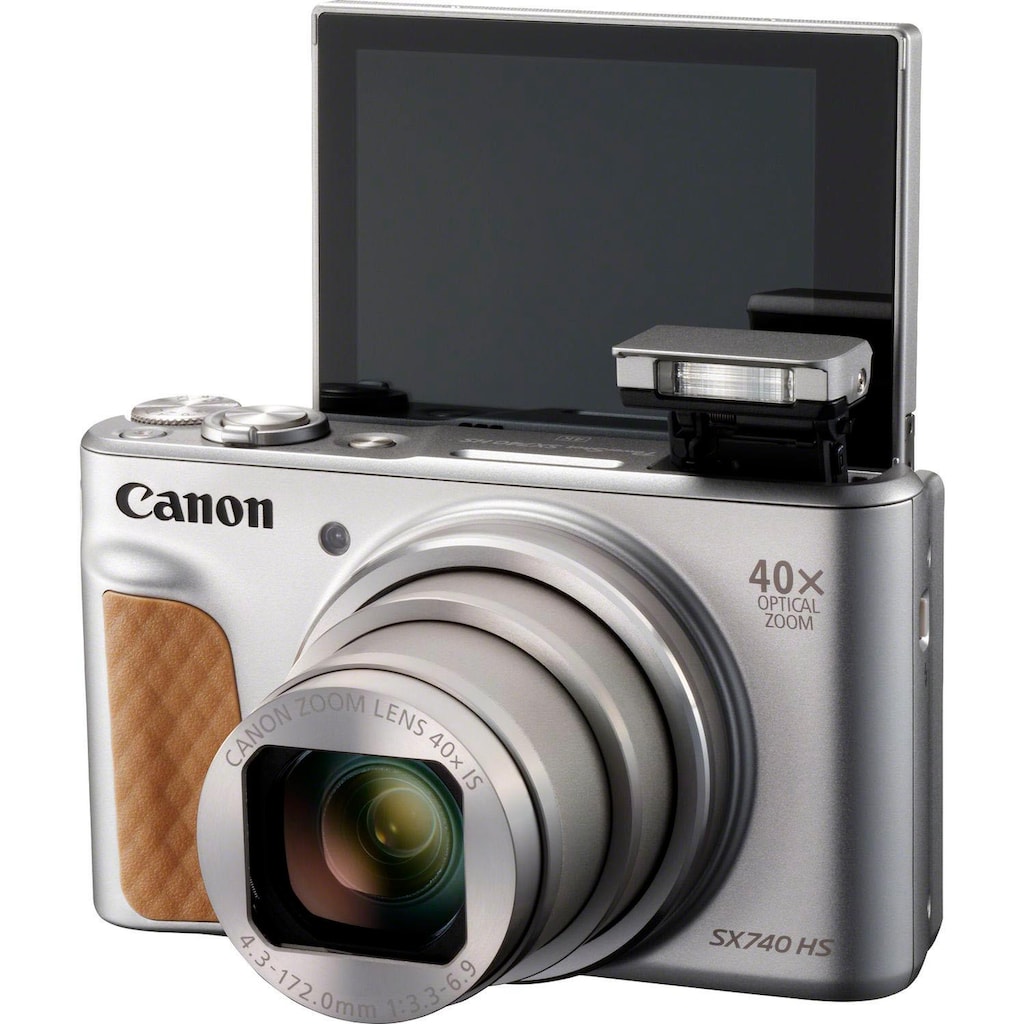 Canon Kompaktkamera »PowerShot SX740 HS«, 20,3 MP, 40 fachx opt. Zoom, Bluetooth-WLAN (Wi-Fi)