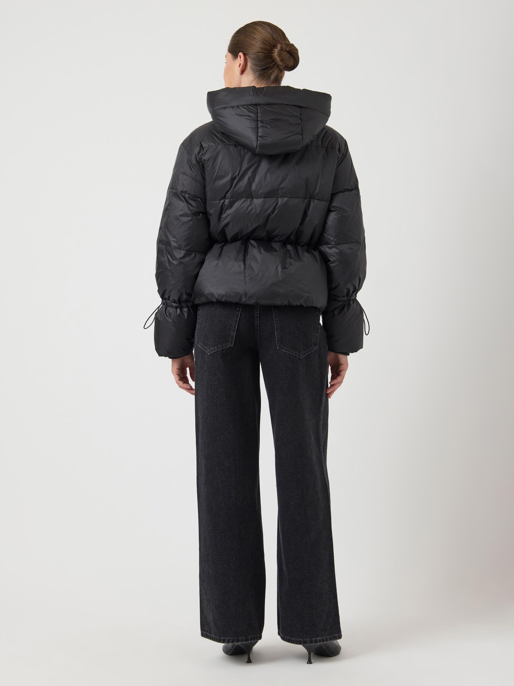 Y.A.S Steppjacke »YASPOPPEL DOWN BLEND JACKET S. NOOS« mit Kapuze