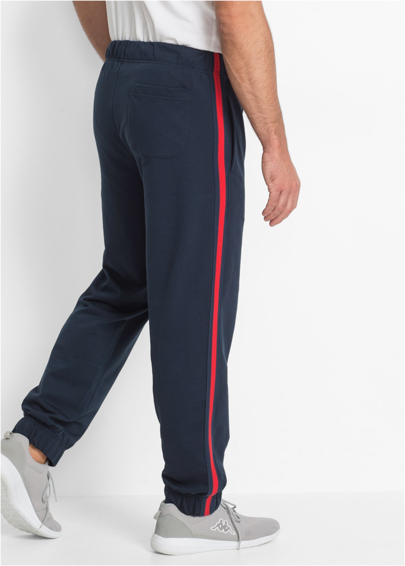 bonprix Jogginghose  aus Baumwolle und Polyester, mit vollelastischem Bund, Regular Fit