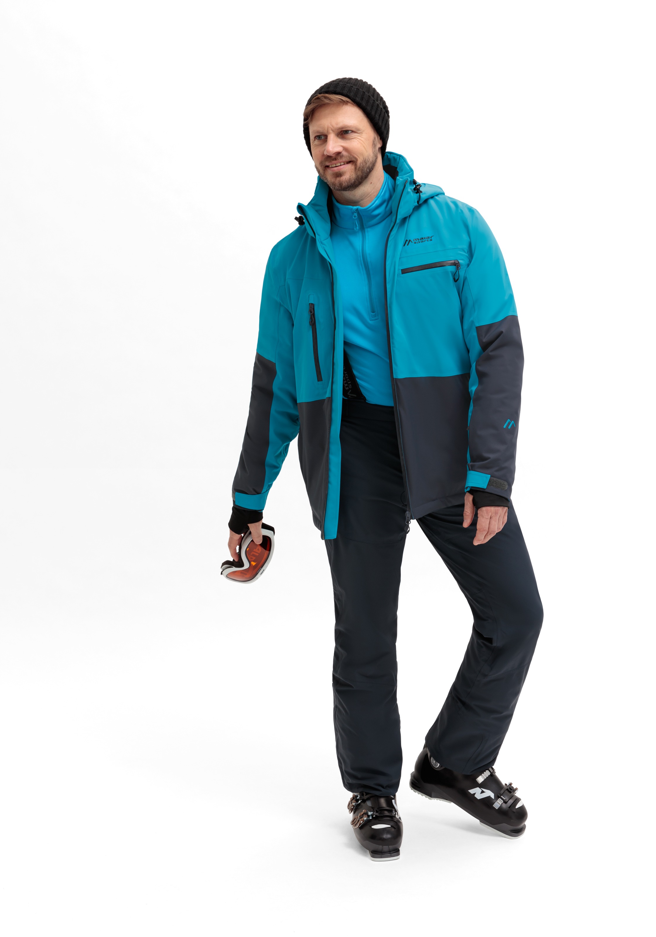 Maier Sports Skijacke »Roccarasa M« Herren Winterjacke wasserdicht u. atmungsaktiv