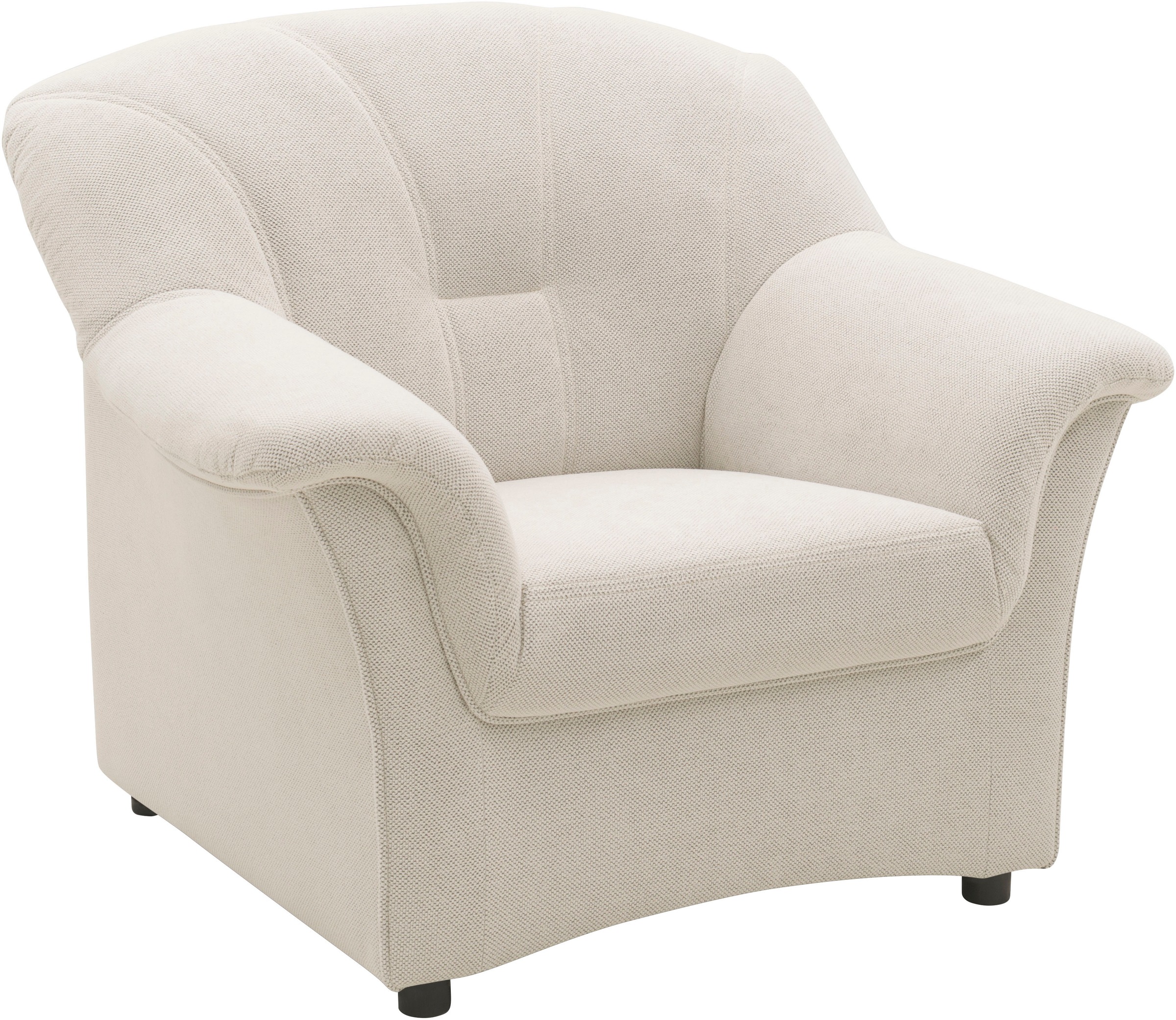 DOMO collection Sessel »Flores«, wahlweise mit Federkern (nicht bei Microfaser PRIMABELLE®-Struktur)