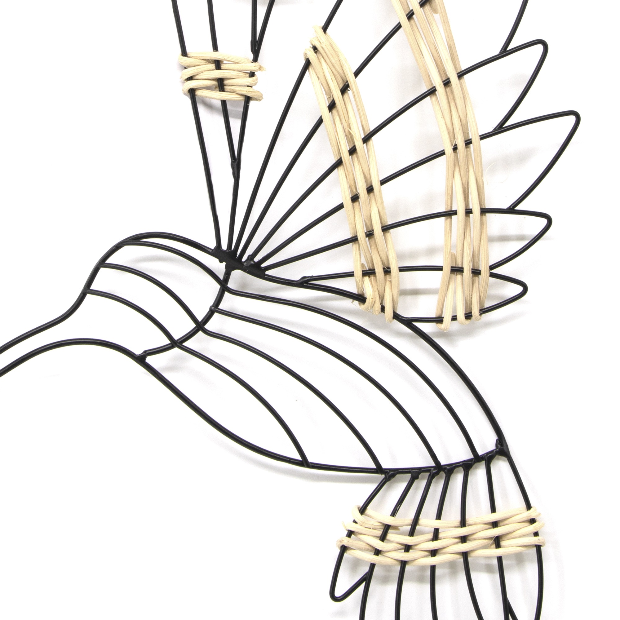 Art for the home Wandbild »Vogel«, (1 St.), Luxus Metal Art Wanddeko
