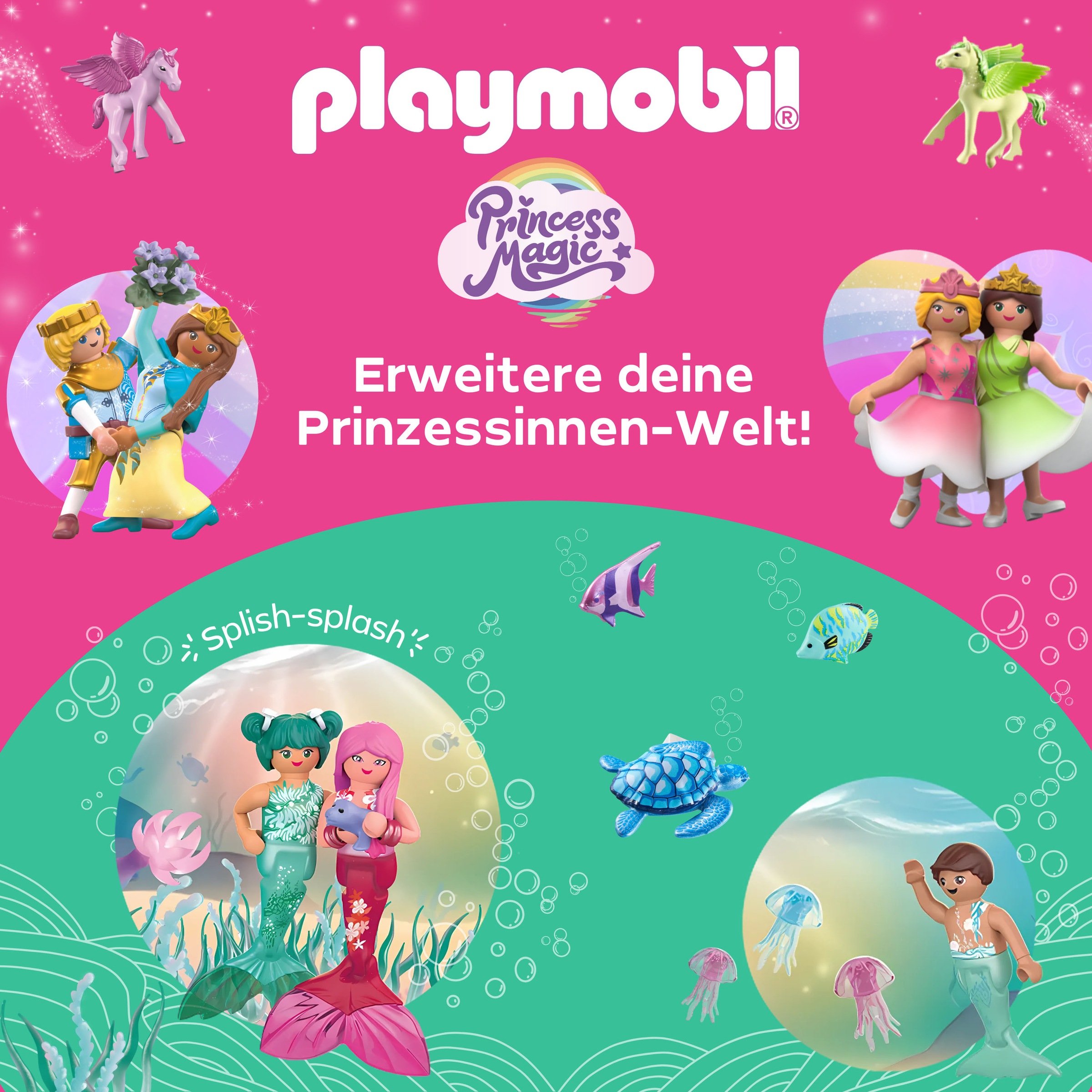 Playmobil® Konstruktions-Spielset »Königliche Küche (71848), Playmobil Princess Magic«, (94 St.), Made in Europe