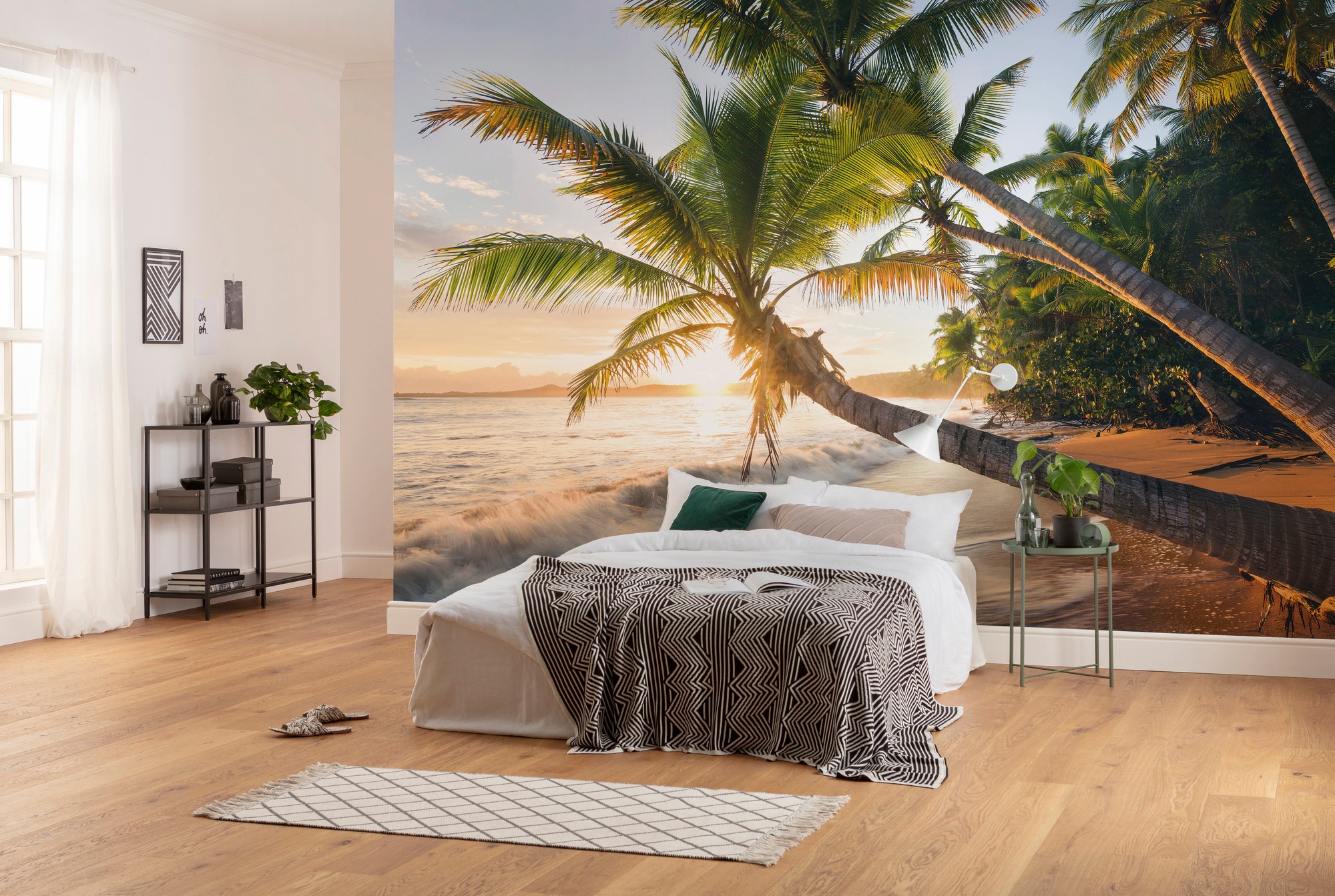 Komar Vliestapete »Digitaldruck Vlies -  Strandgeheimnis - Größe 450 x 280 cm« bedruckt glatt Wohnzimmer, Schlafzimmer