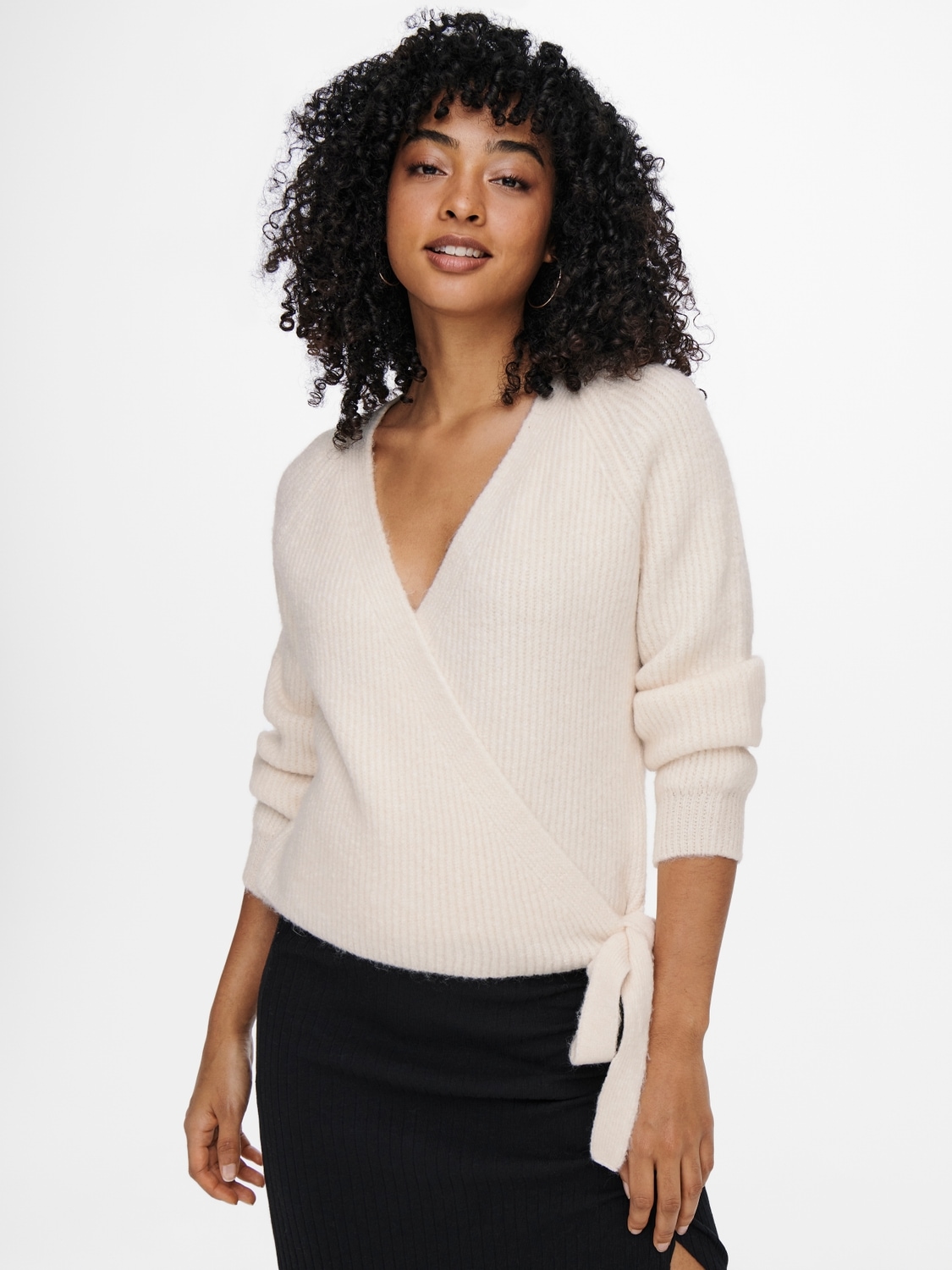 ONLY Wickelstrickjacke »ONLMIA L/S WRAP CARDIGAN KNT NOOS«