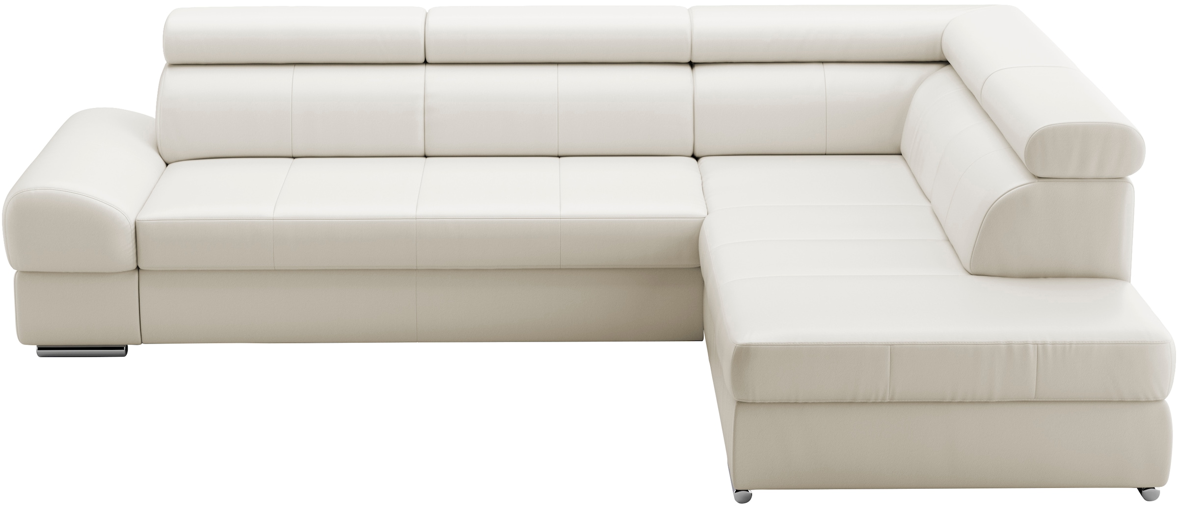 sit&more Ecksofa »Broadway L-Form«, mit verstellbaren Kopfteilen, wahlweise günstig online kaufen
