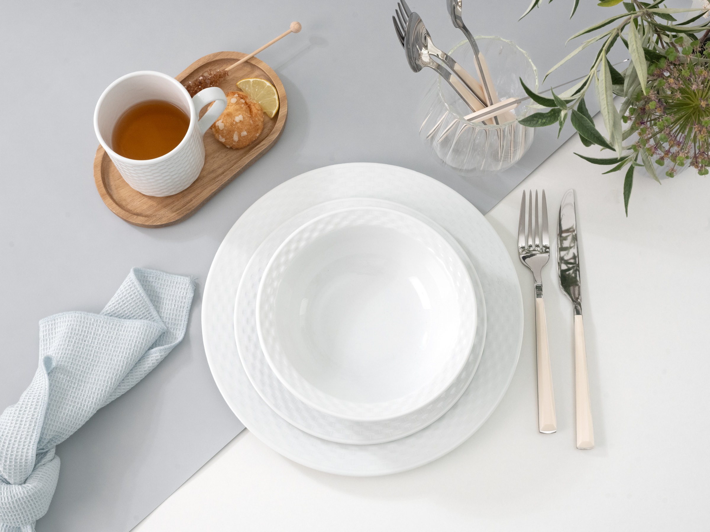 CreaTable Kombiservice »Polo, Service 16-tlg.« Daily Use, Zeitlos