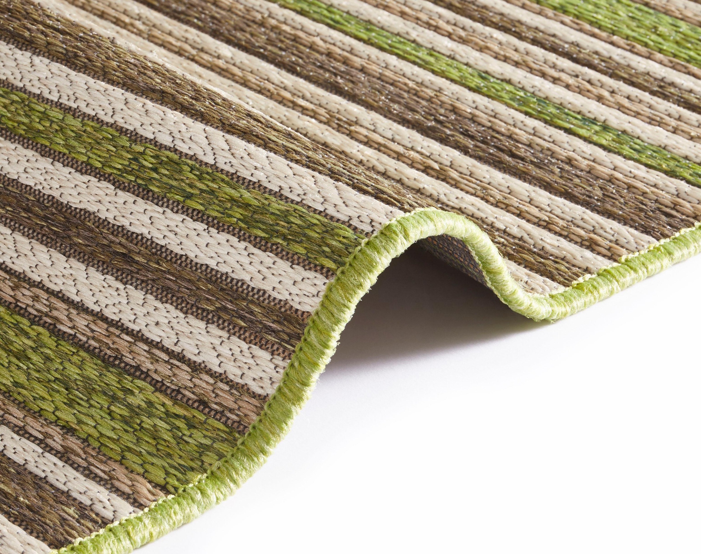 NORTHRUGS Läufer »Bamboo«, rechteckig, 7 mm Höhe, In-und Outdoor geeignet, Strapazierfähig und pflegeleicht, Flachgewebe