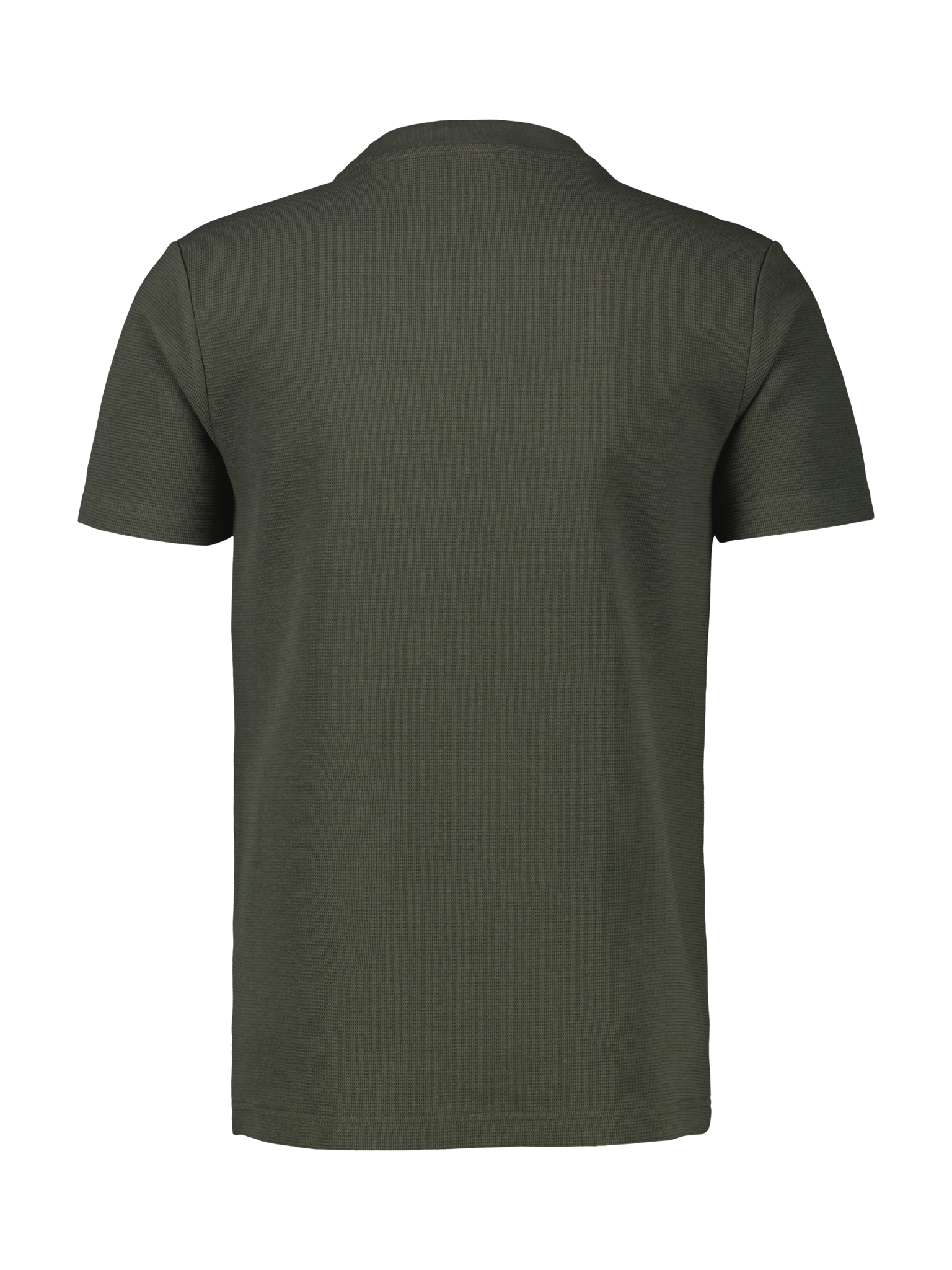 LERROS T-Shirt, in Waffel-Piqué und mit Logo-Badge