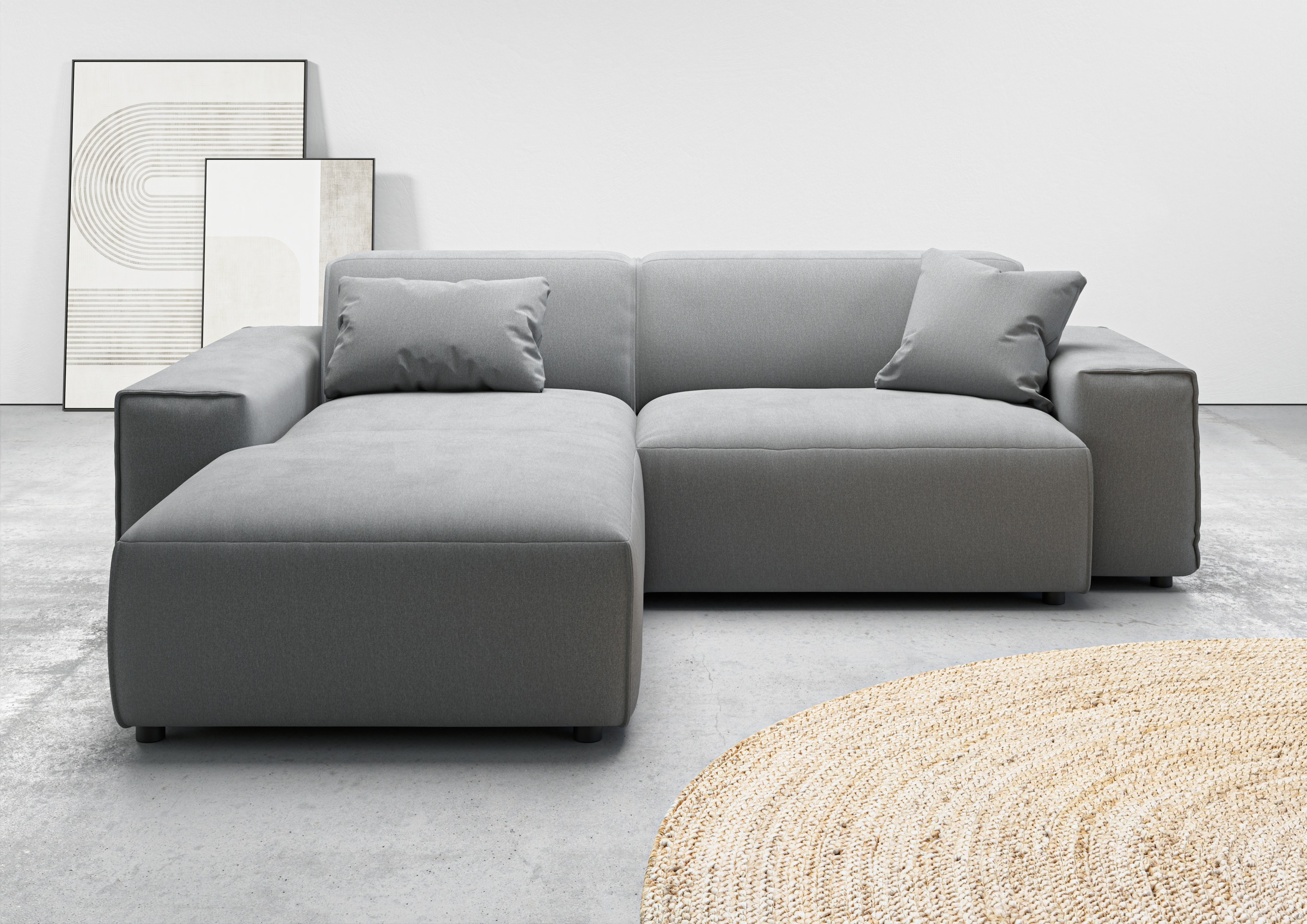 Home affaire Ecksofa »Glimminge L-Form auch in Breitcord, Feincord + Easy c günstig online kaufen