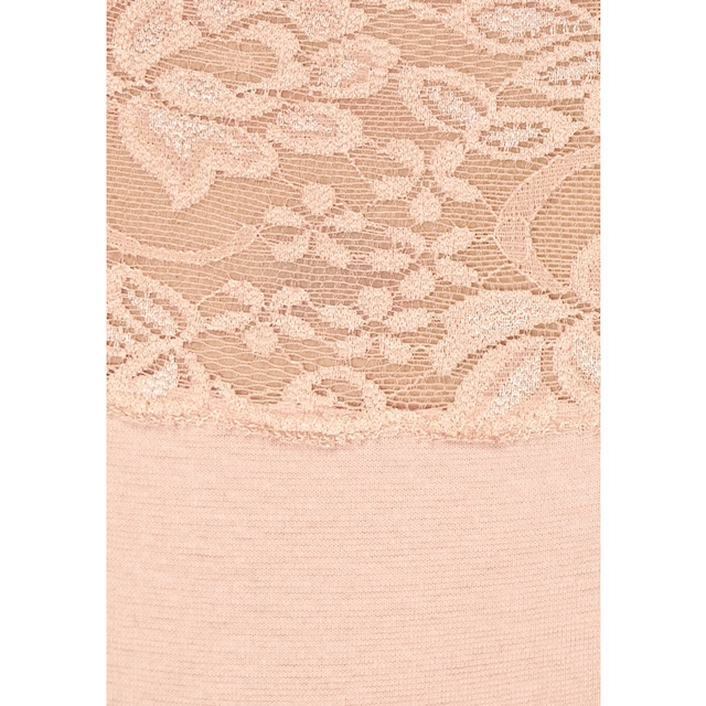 Vivance Slip, (Packung, 3 St.), aus elastischer Baumwolle mit floraler  Spitze im Online-Shop bestellen